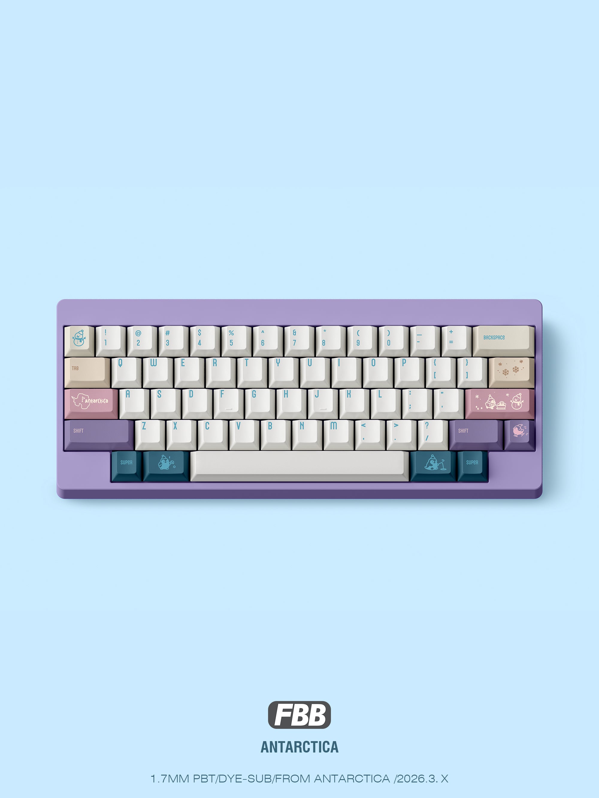FBB Antarctica Keycap Set