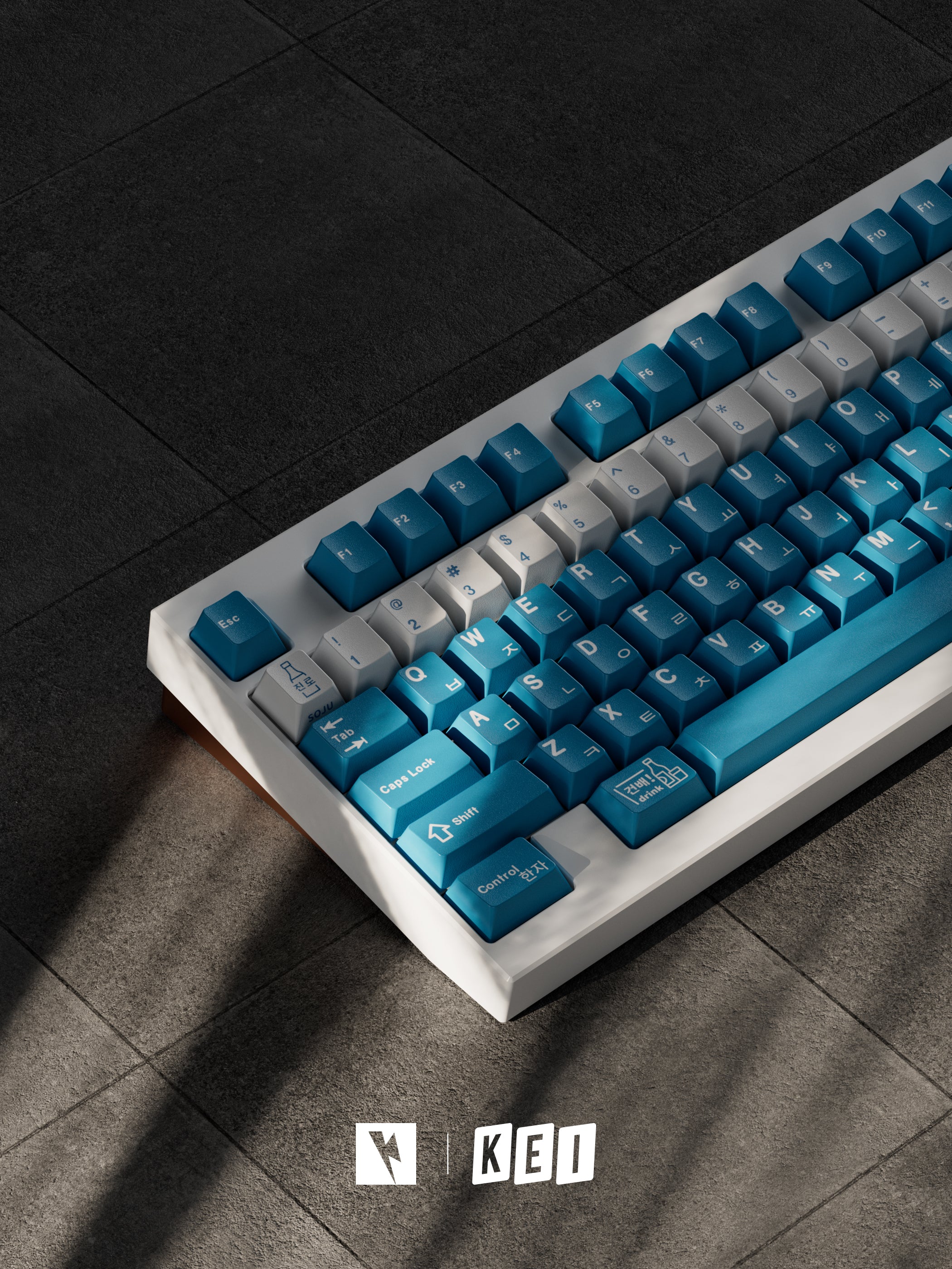 Keykobo SOJU blue Keycaps Set