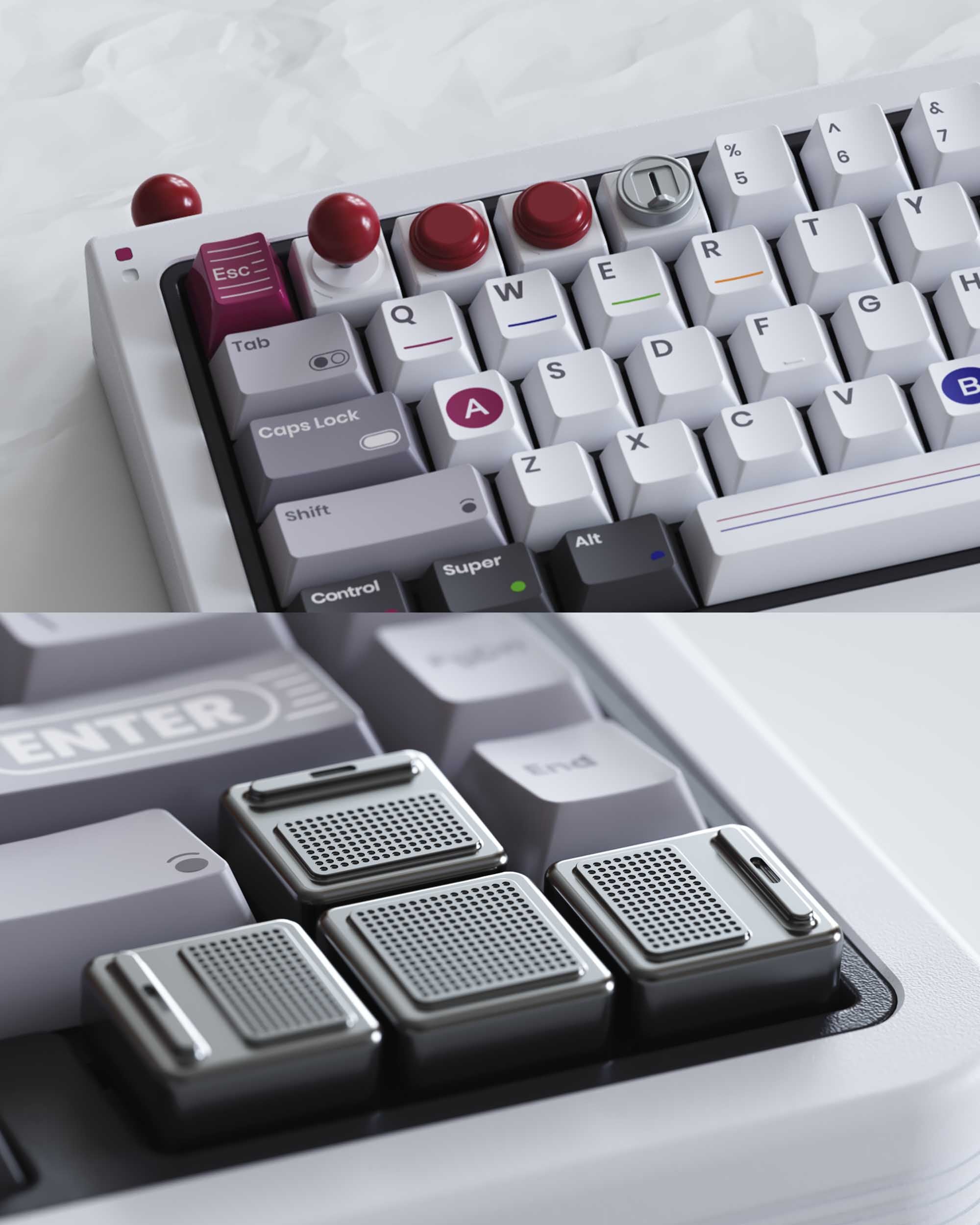 80Retros Artisans Keycap
