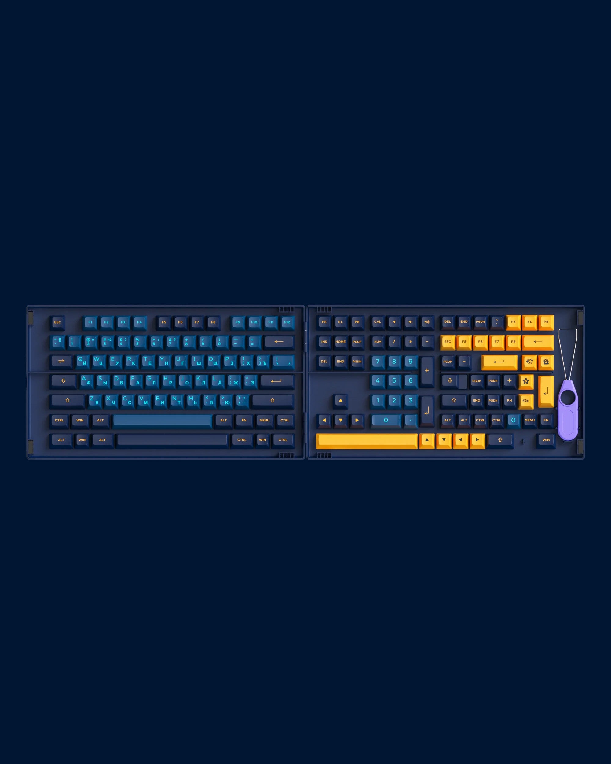 AKKO Macaw Keycaps Set