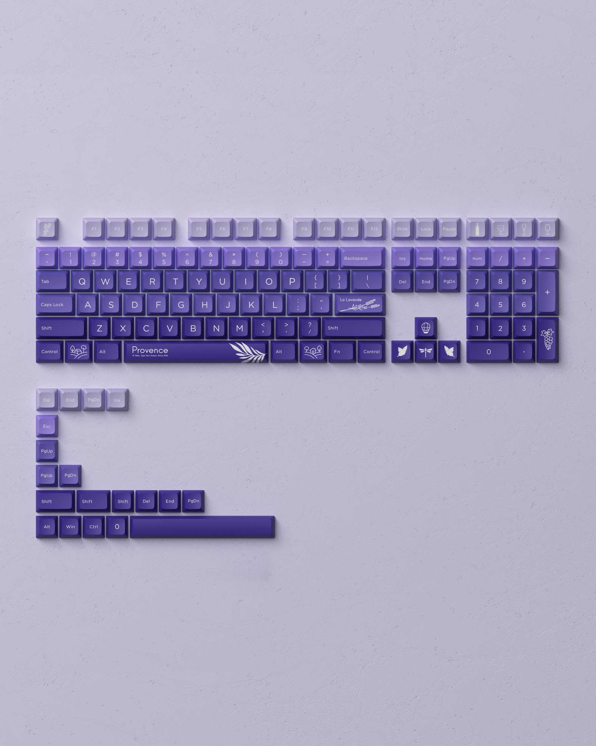 AKKO Provence Keycaps Set