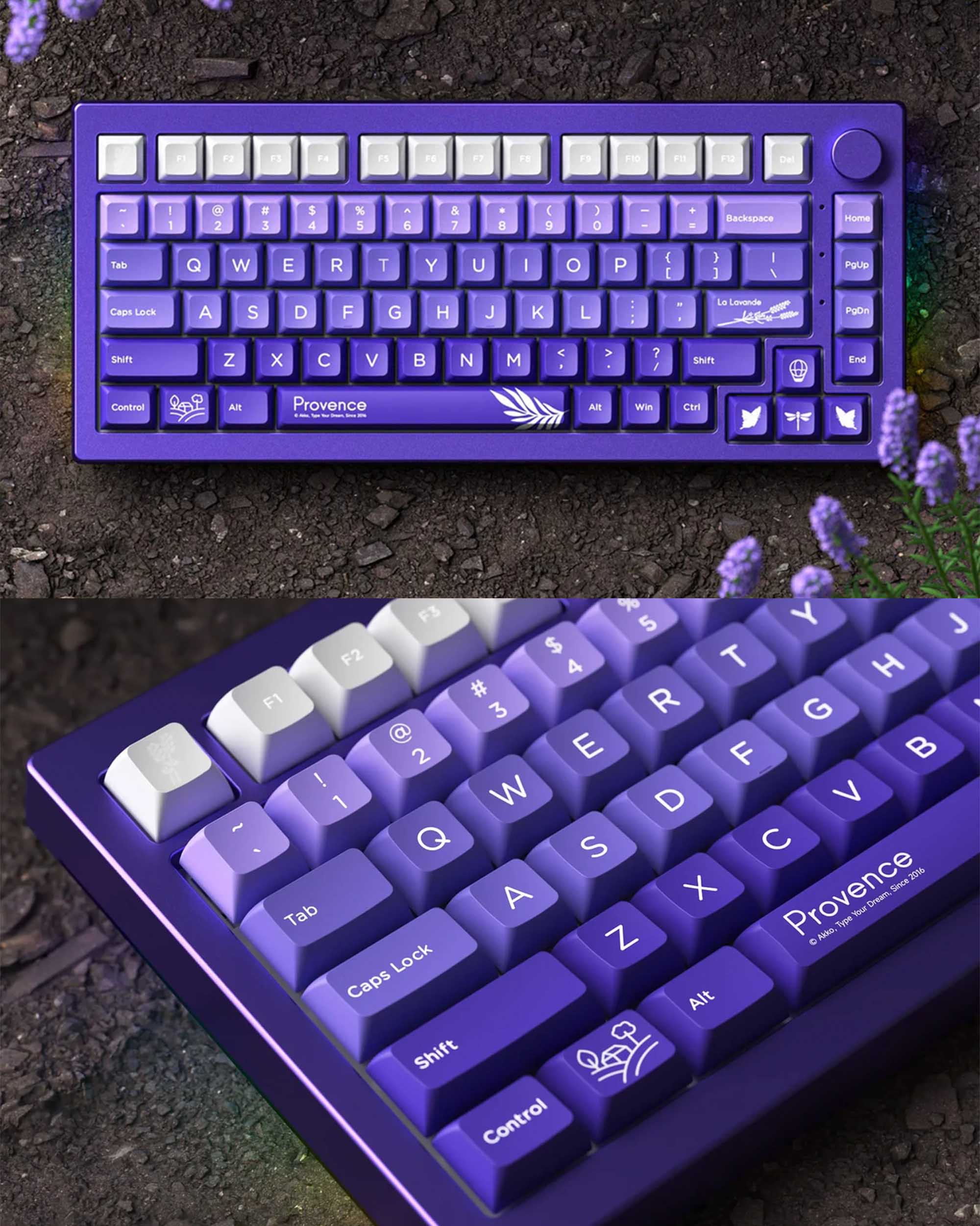 AKKO Provence Keycaps Set