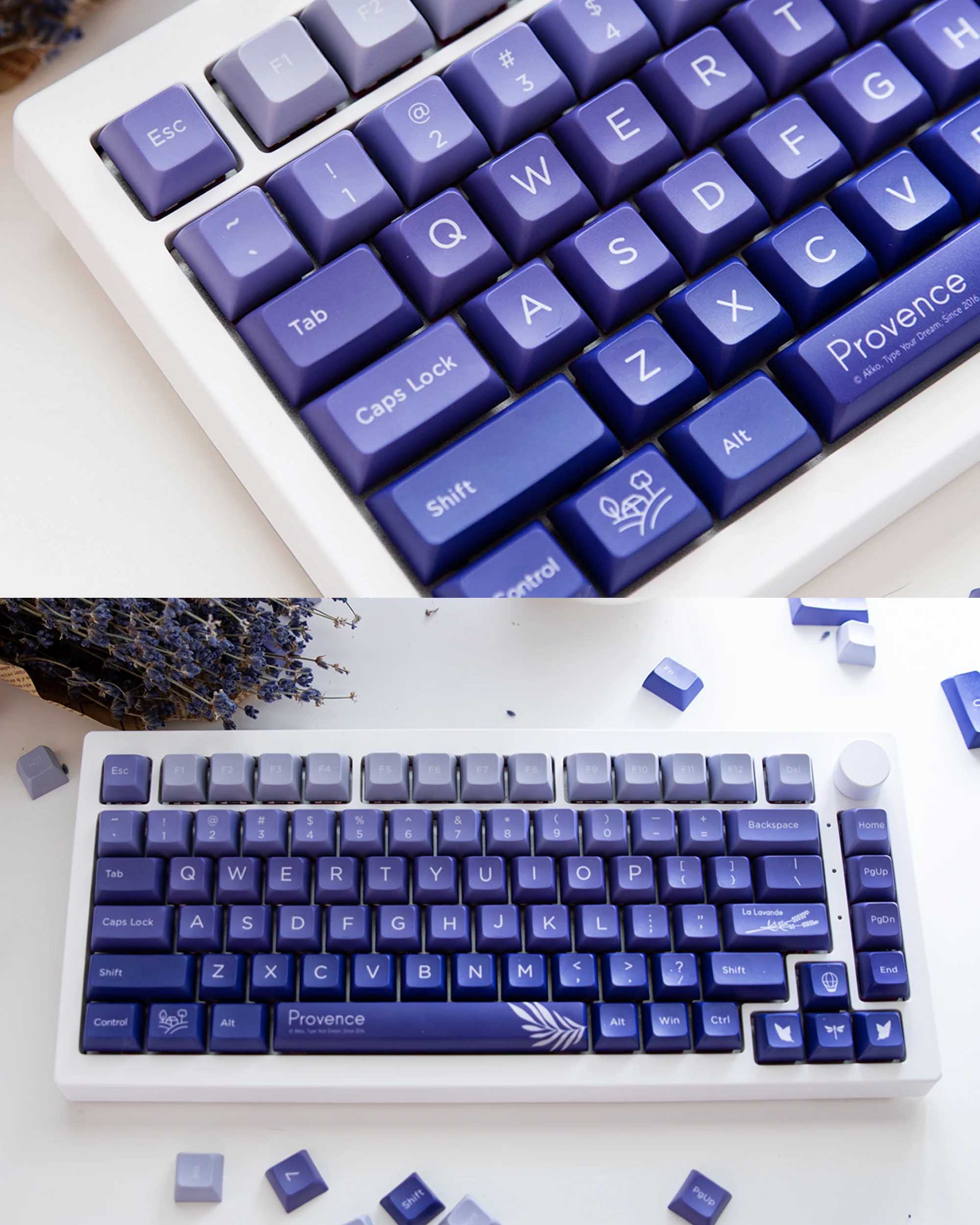 AKKO Provence Keycaps Set
