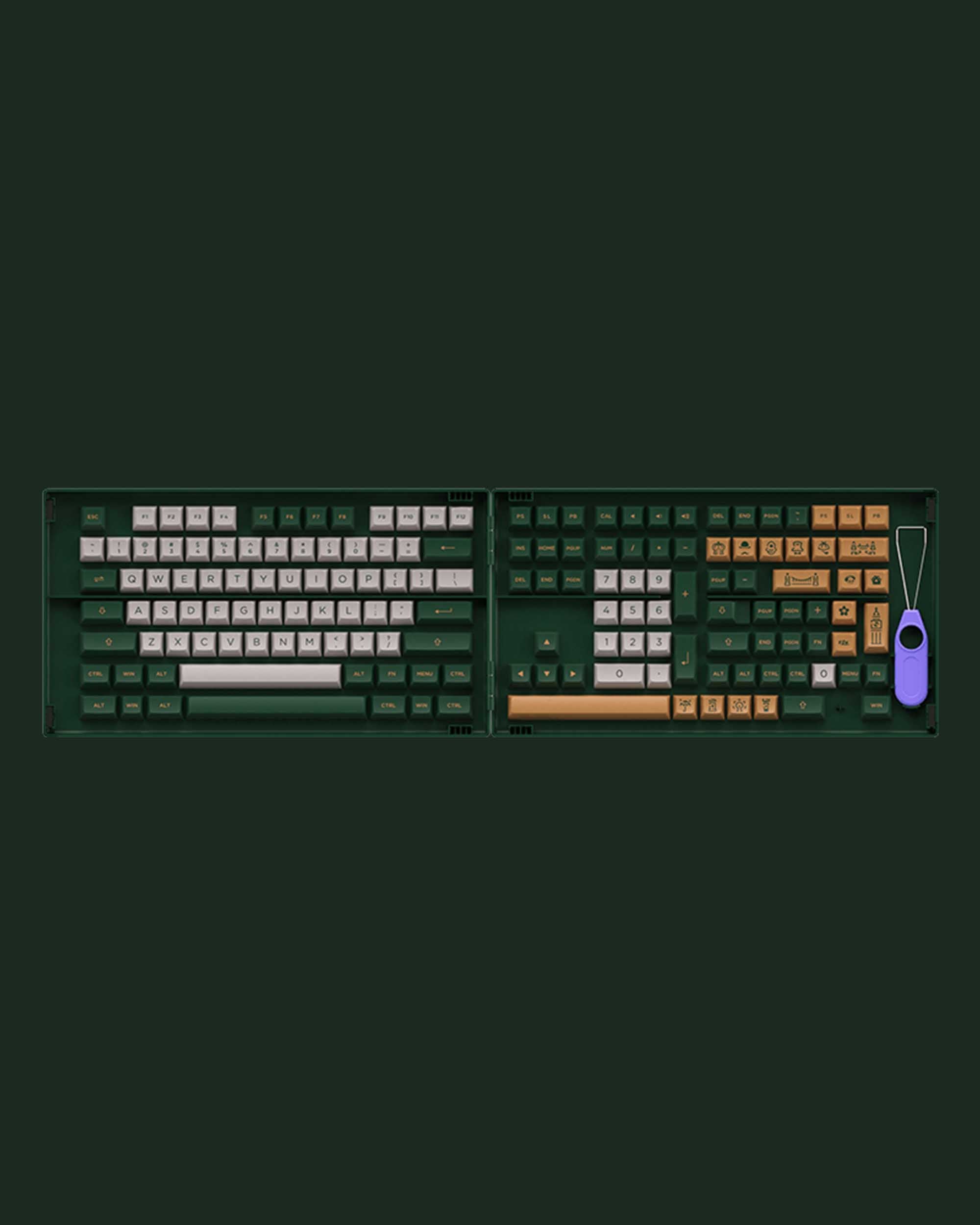 AKKO World Tour London Keycaps Set