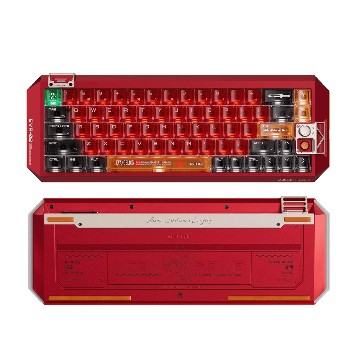 MelGeek Centauri60 x EVANGELION Collaboration HE Gaming