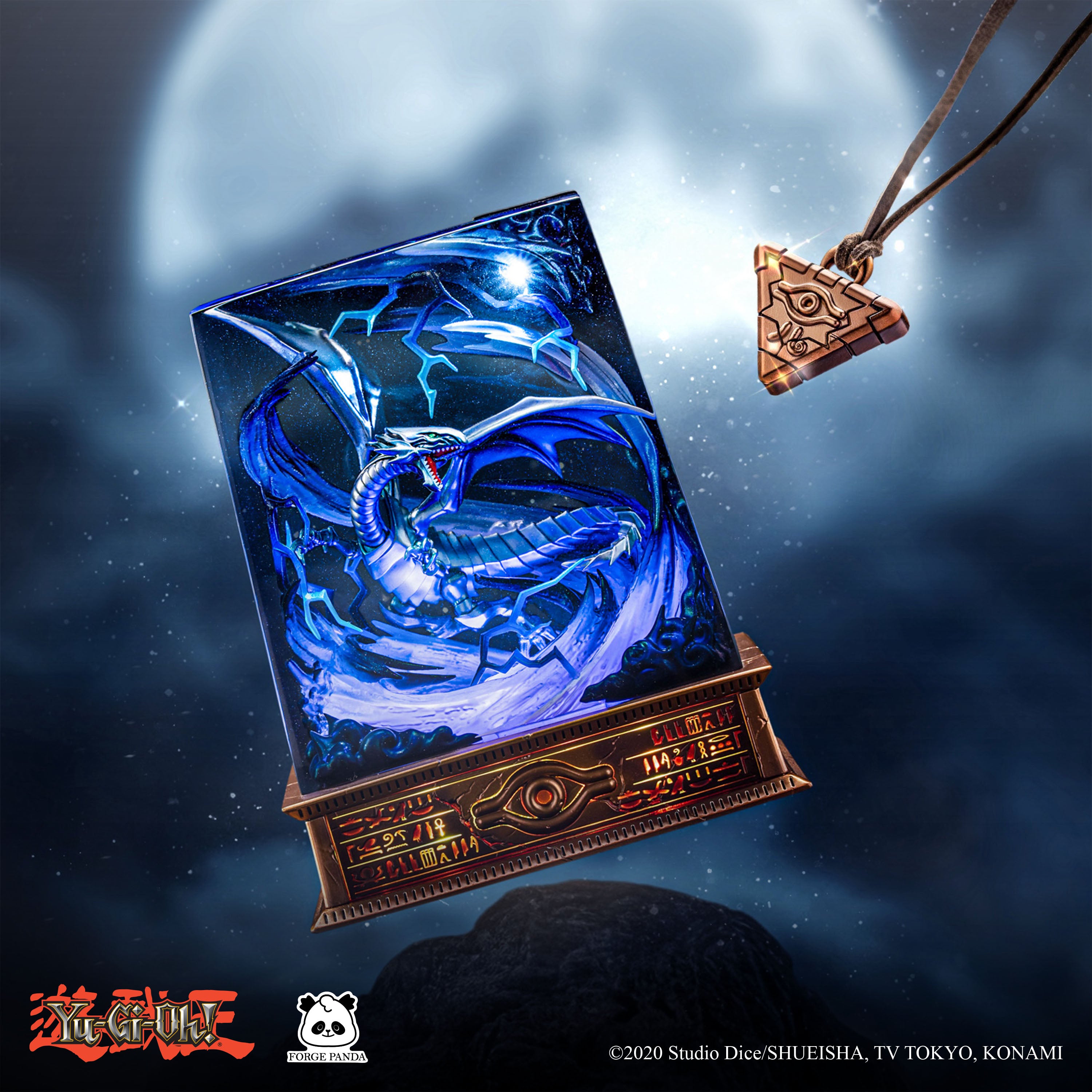 Pre-order] Blue-Eyes White Dragon Diorama Lamp – Keypro