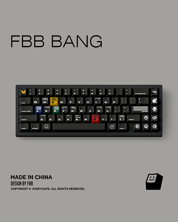 FBB Bang Keycap Set