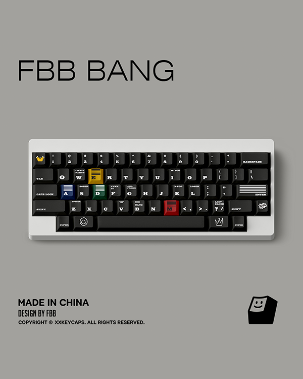 FBB Bang Keycap Set
