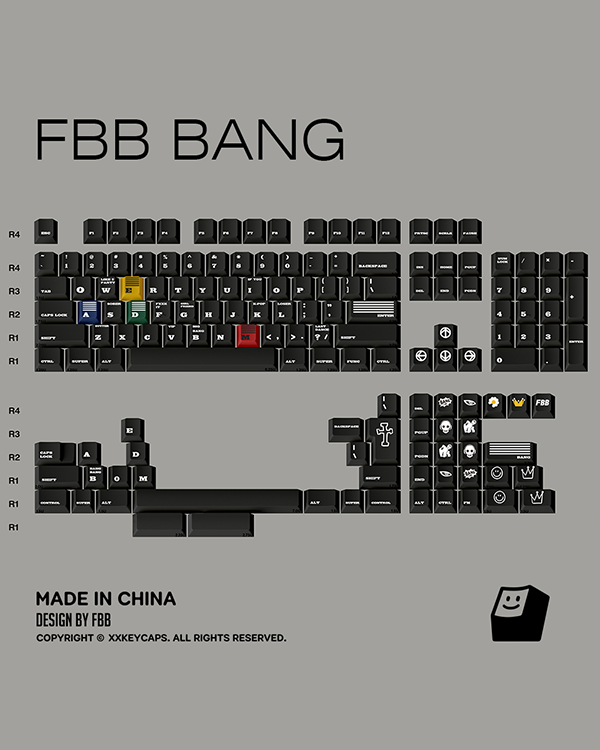 FBB Bang Keycap Set