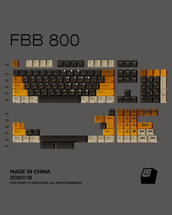 FBB 800 Keycap Set