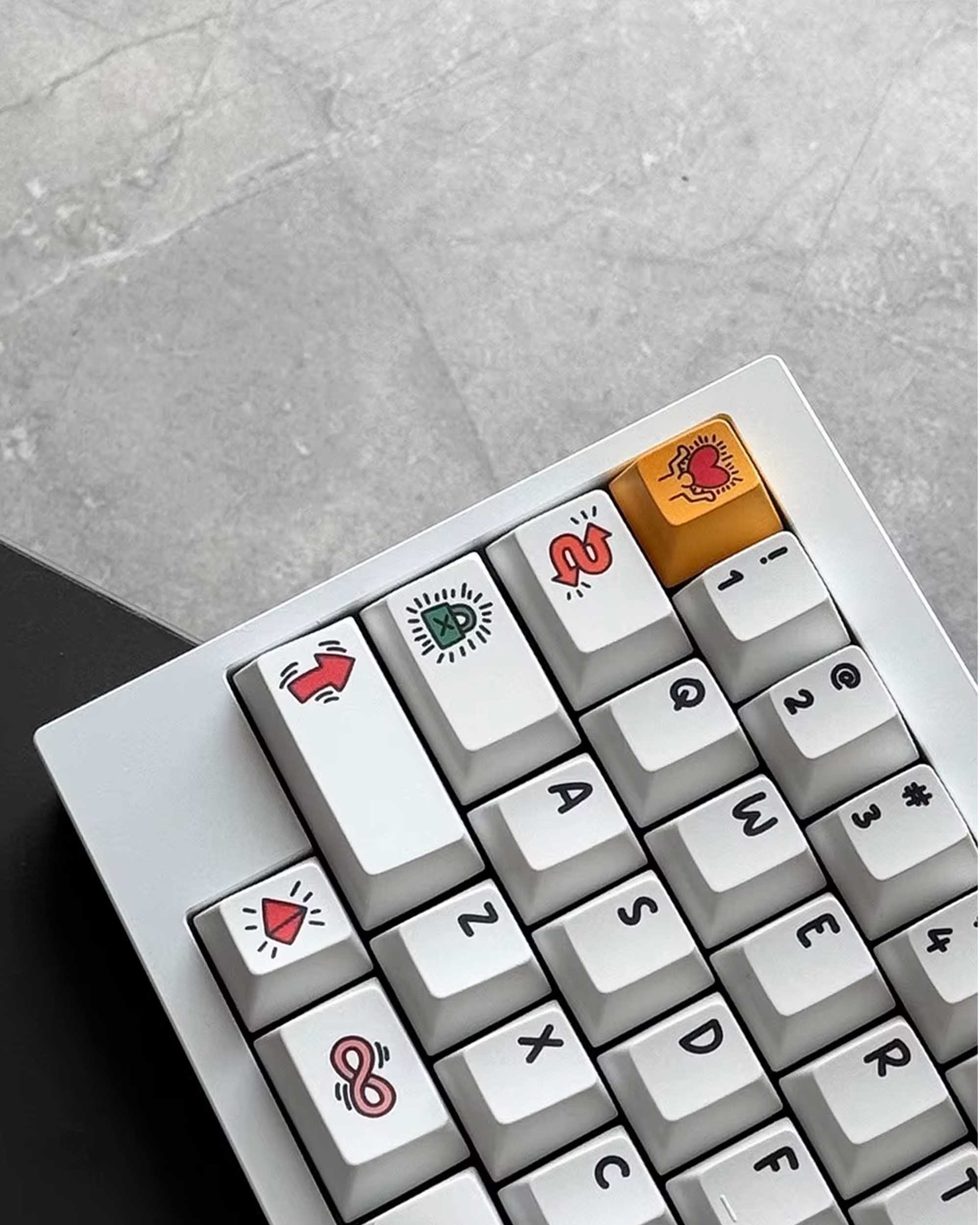 FBB Graffiti Keycaps Set