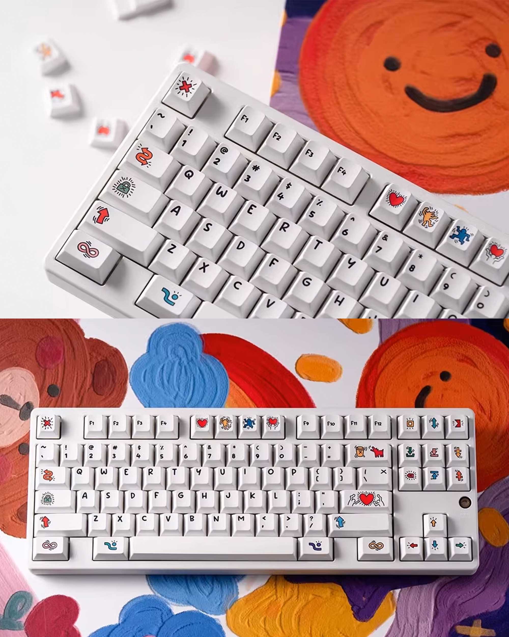FBB Graffiti Keycaps Set