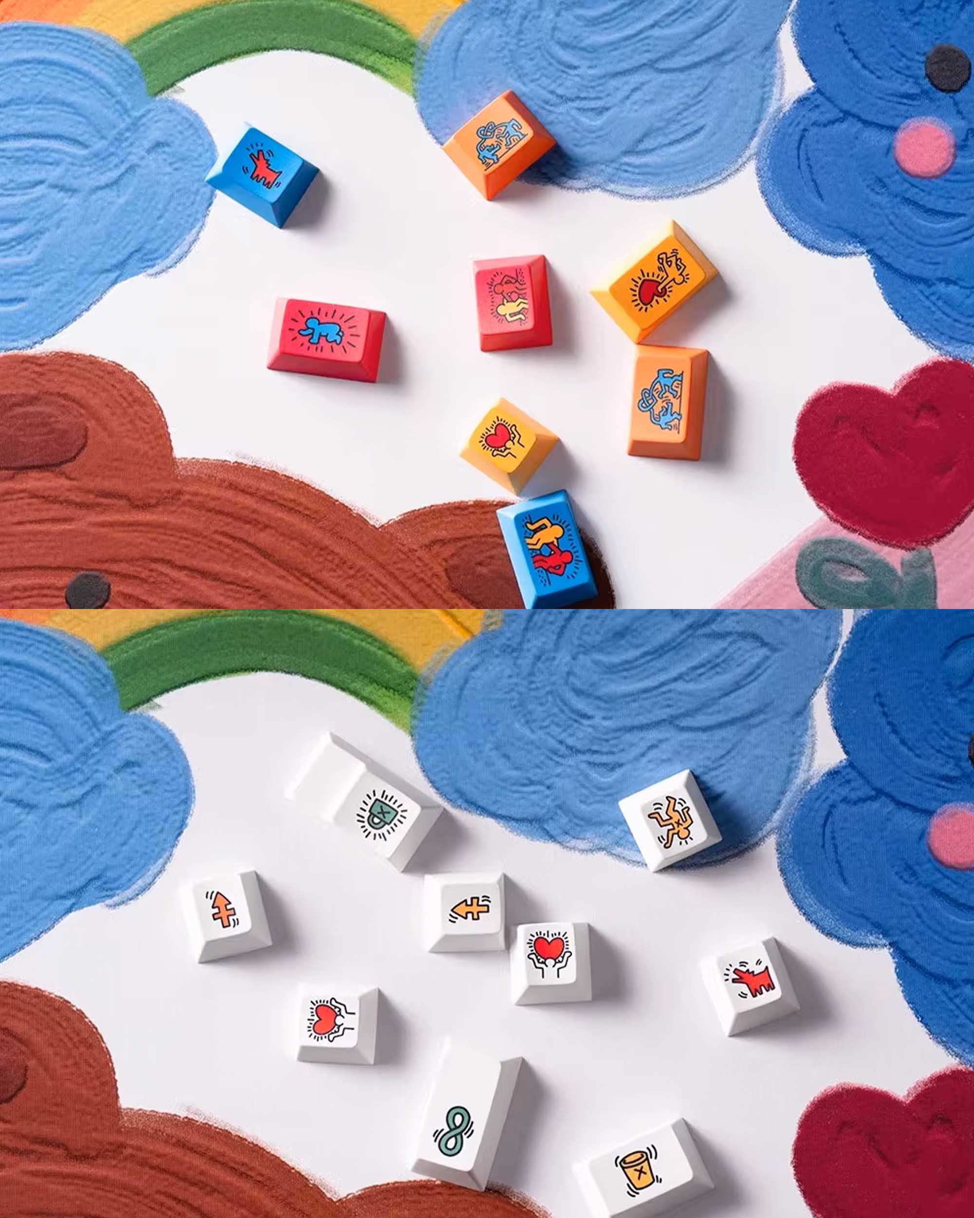 FBB Graffiti Keycaps Set