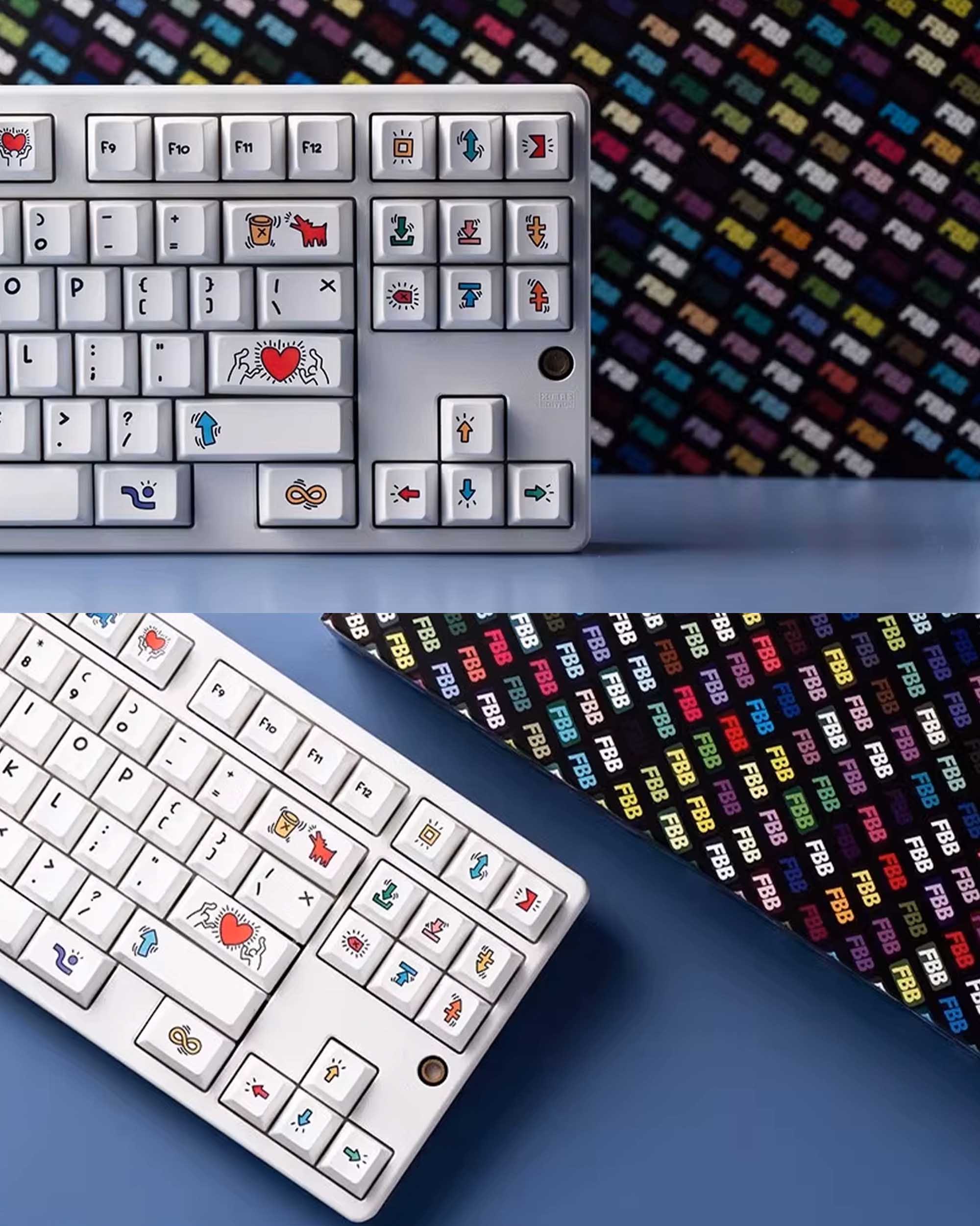 FBB Graffiti Keycaps Set