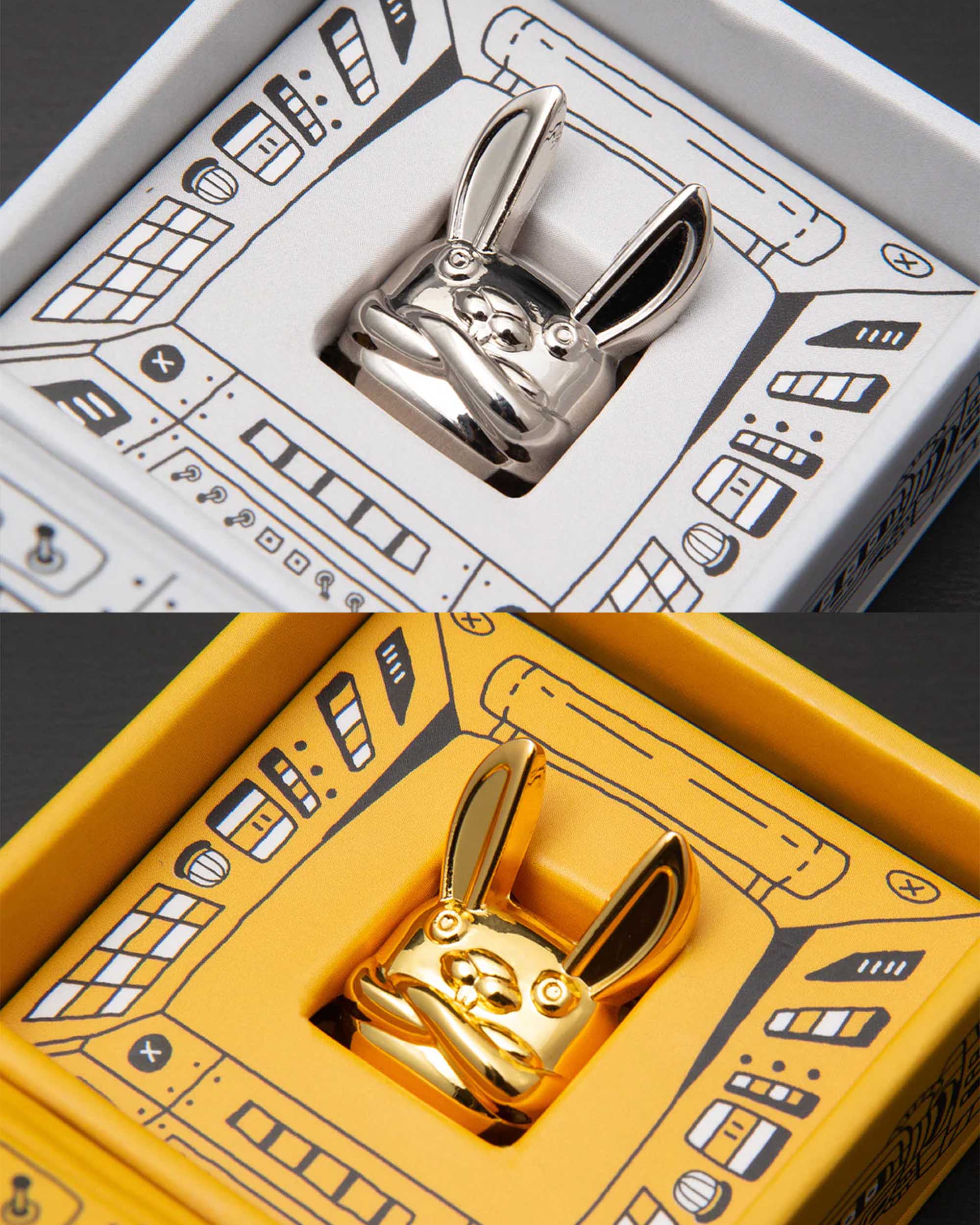 LOGA Metallic Artisans Rabbot Keycap