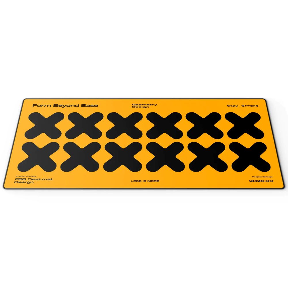 FBB Geometric Deskmat Pad
