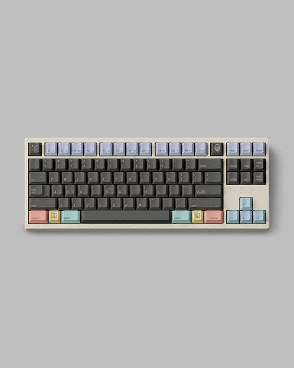 FBB Retro Dark Grey Keycaps Set