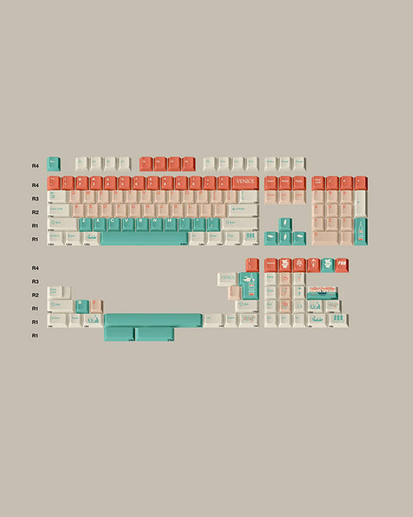 FBB Venice Keycaps Set