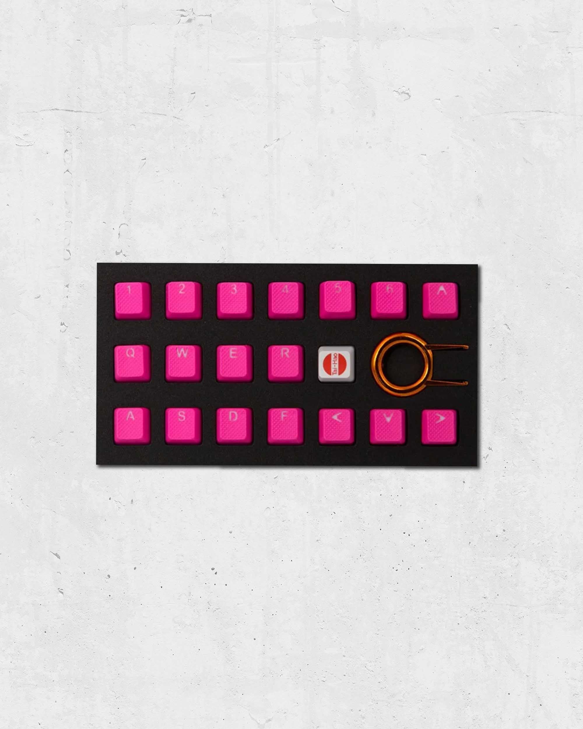 TAI-HAO Rubber Gaming Backlit Keycaps Set