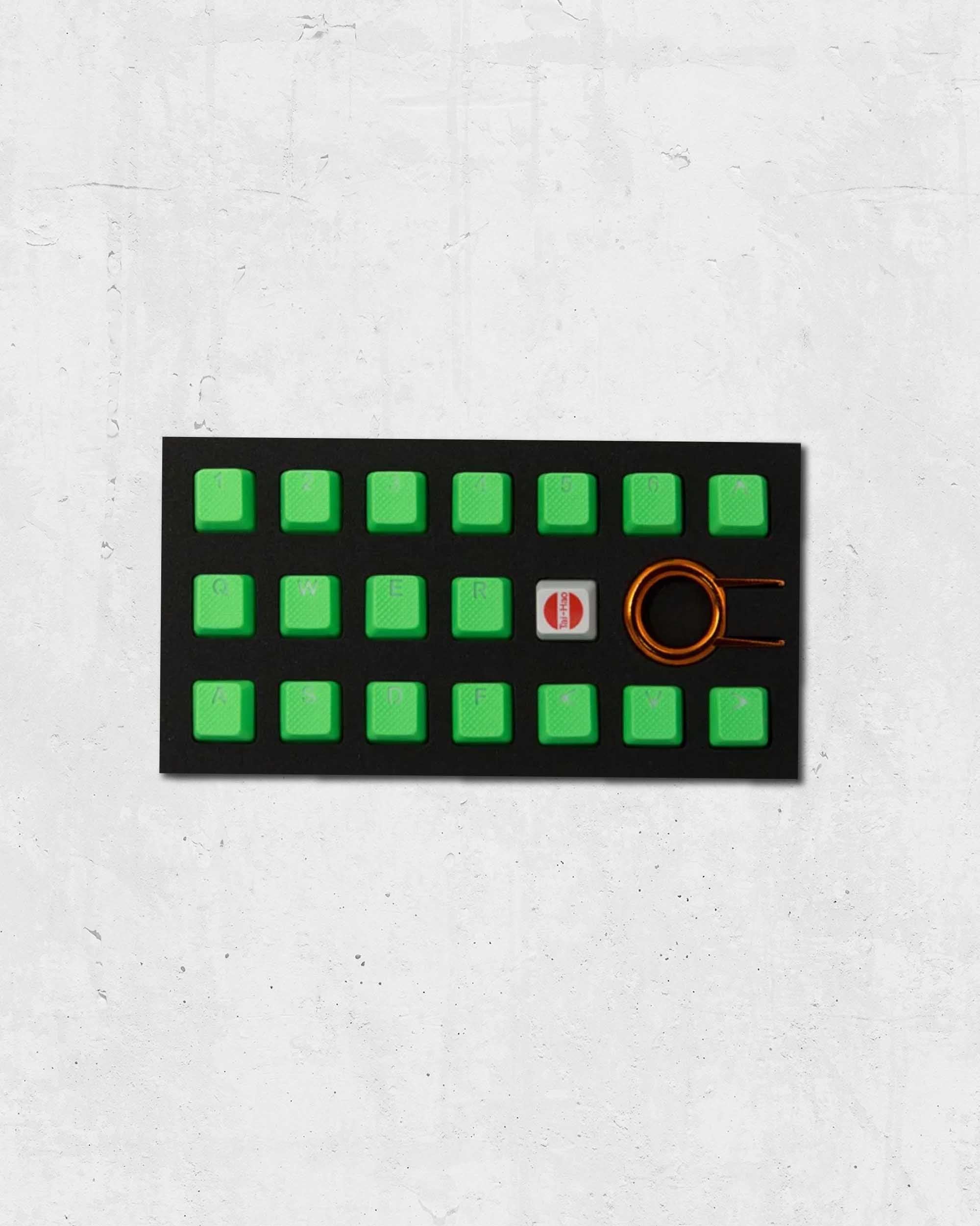 TAI-HAO Rubber Gaming Backlit Keycaps Set