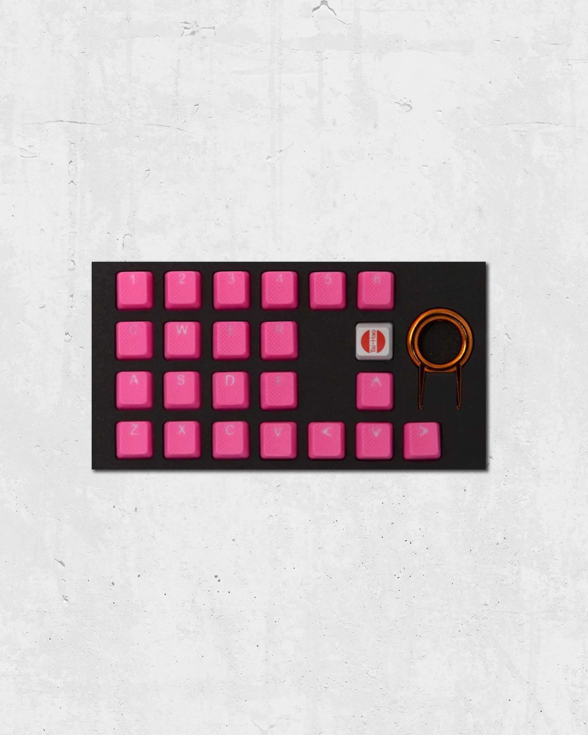 TAI-HAO Rubber Gaming Backlit Keycaps Set