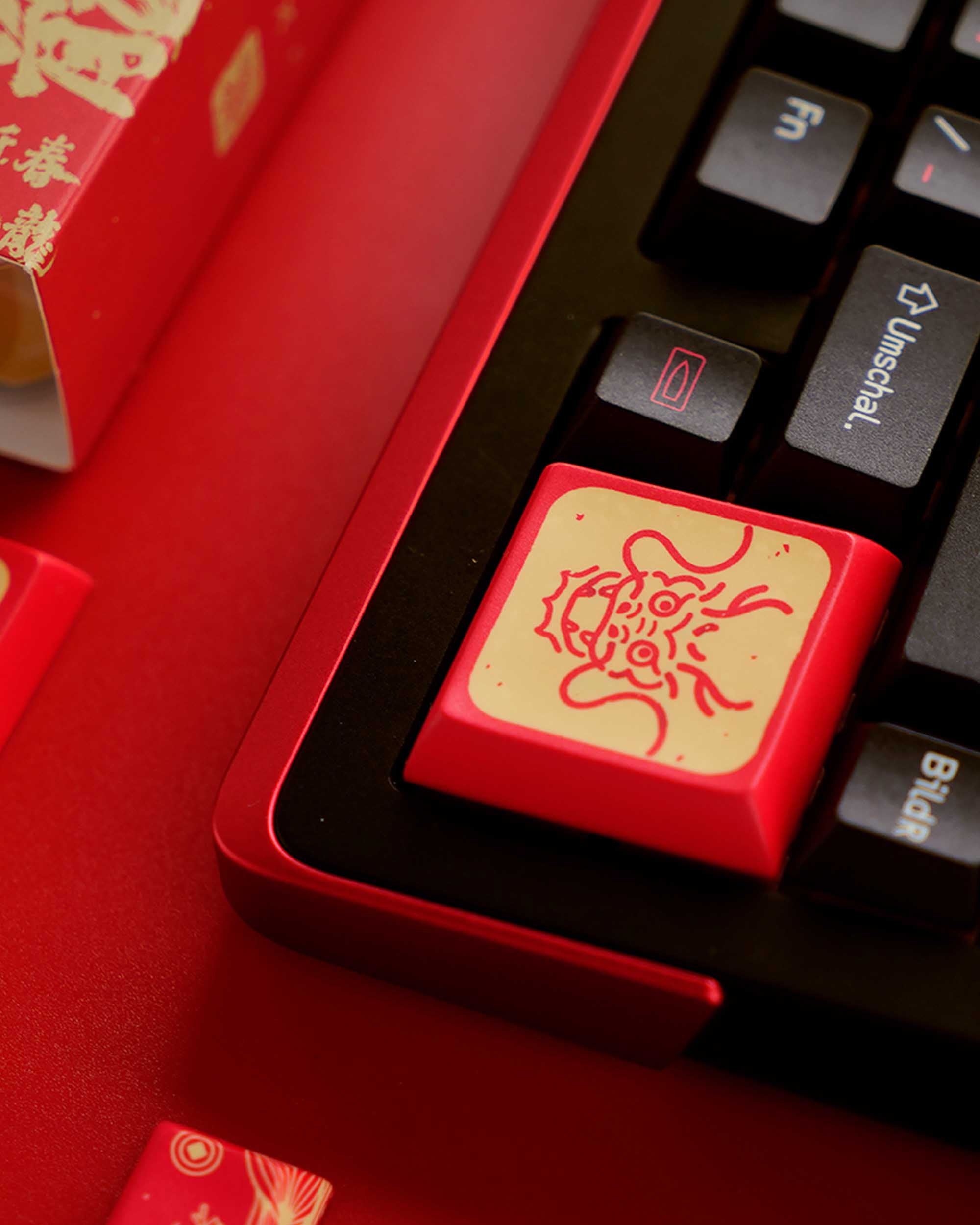 Tutkeys Year of Dragon Building Blocks Set