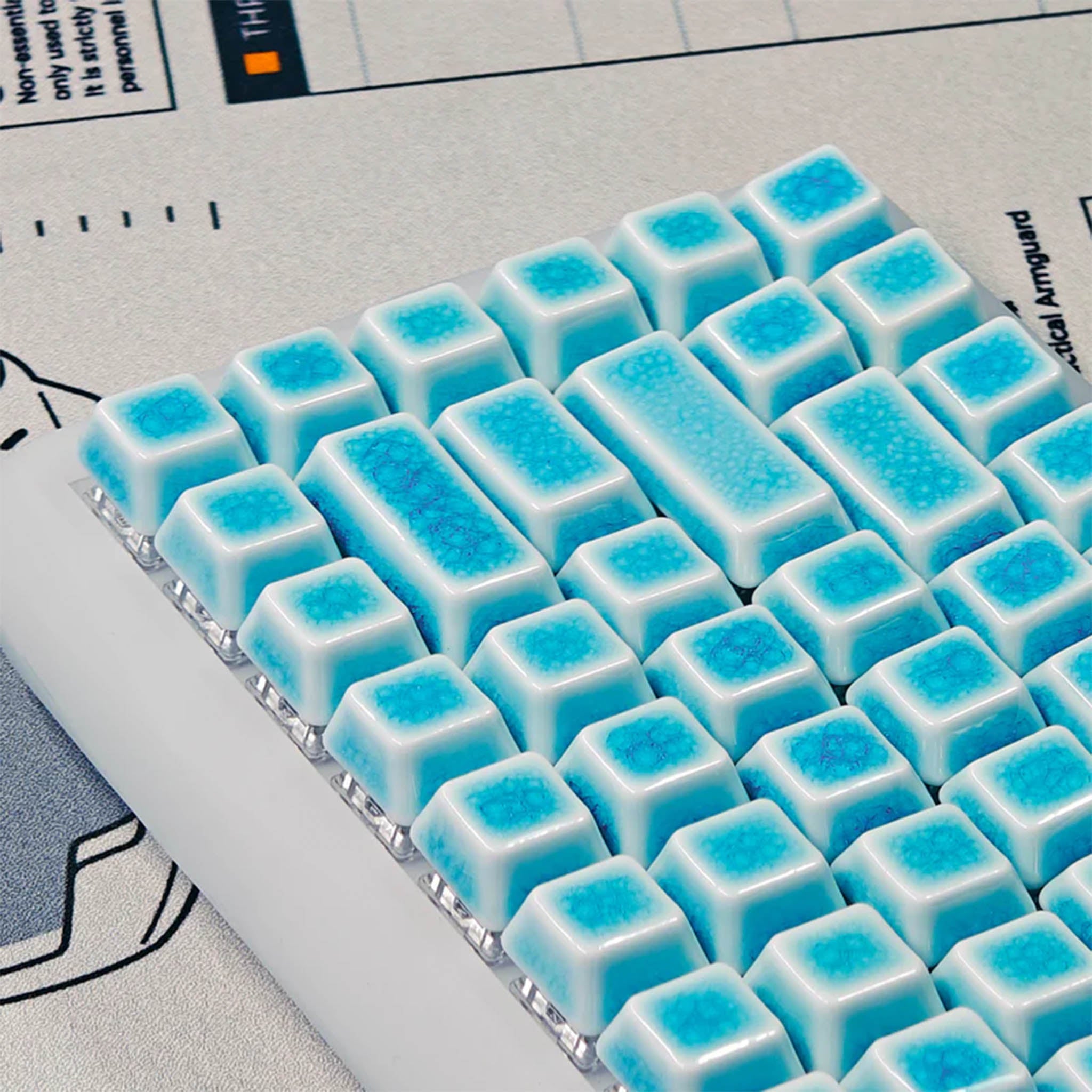 Cerakey Ceramic Full Keycap Set
