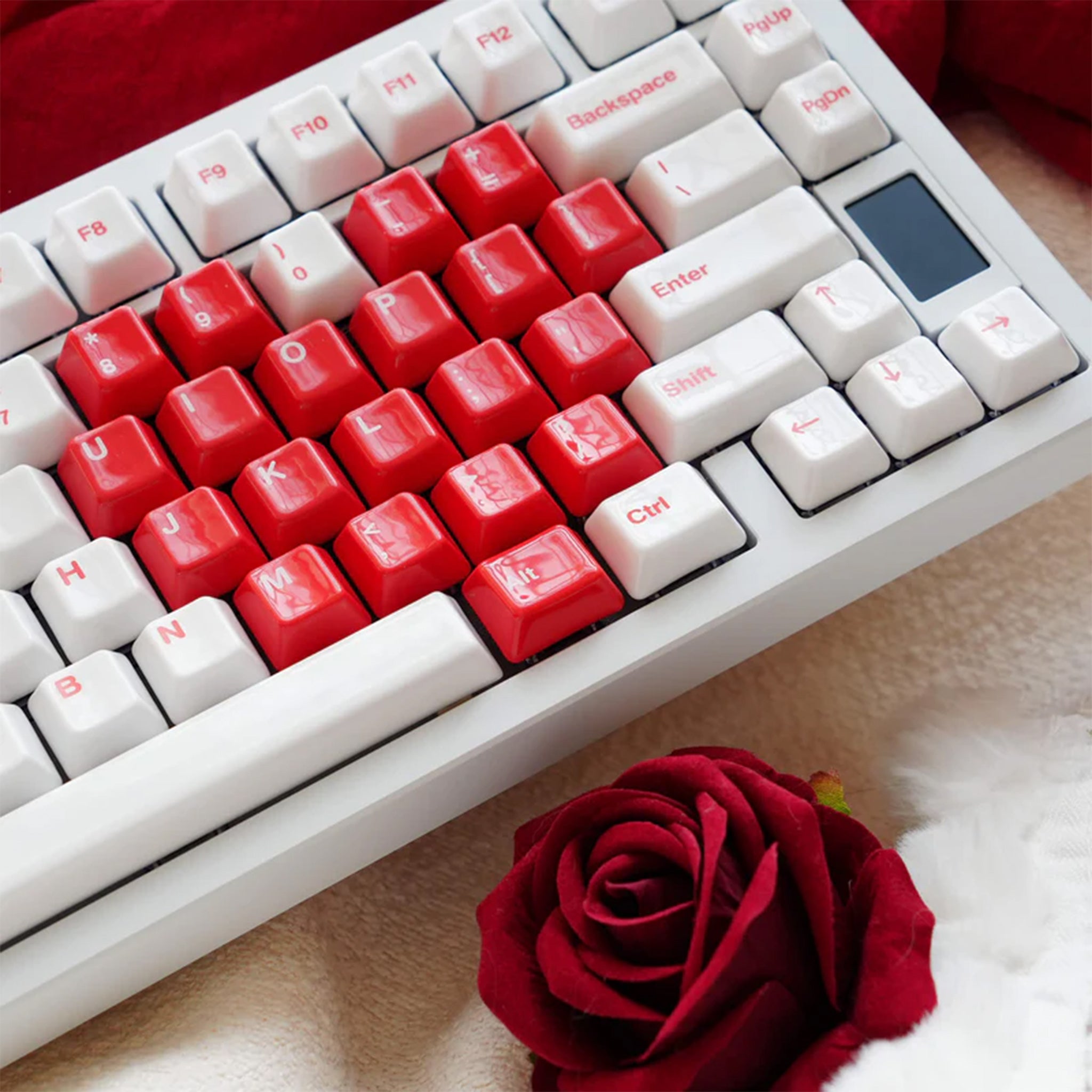 Cerakey Heart of Love Ceramic Keycap