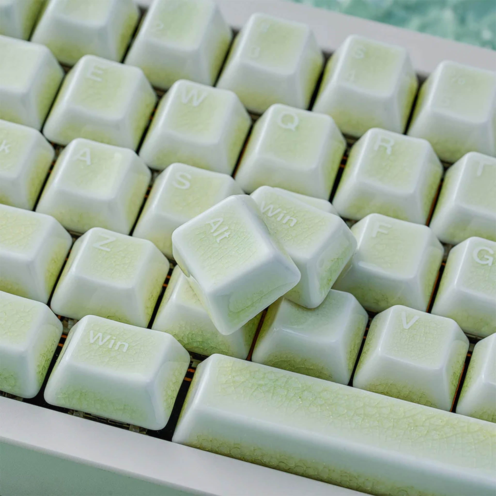 Cerakey Ceramic Full Keycap Set