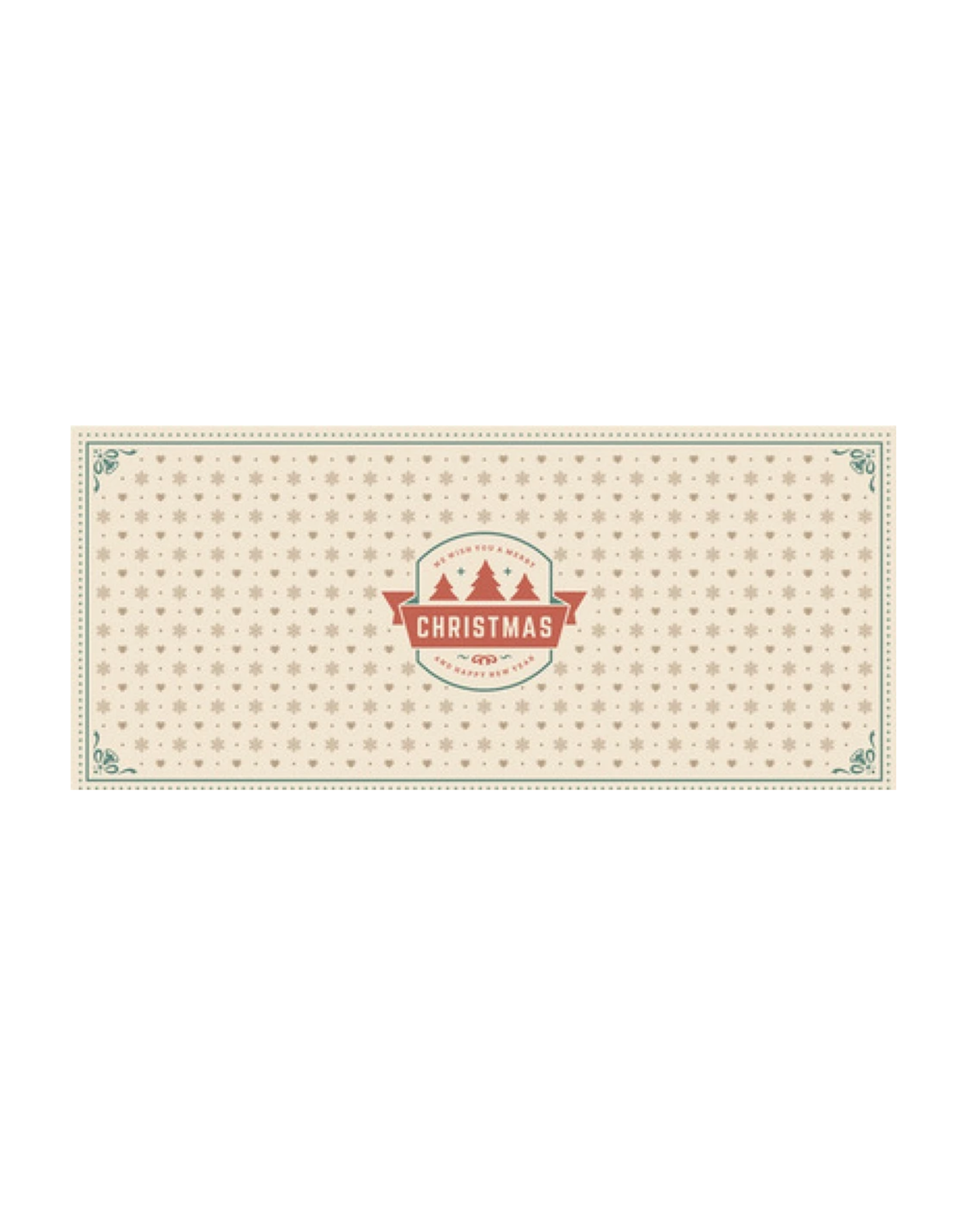 Christmas Tree Deskmat Pad