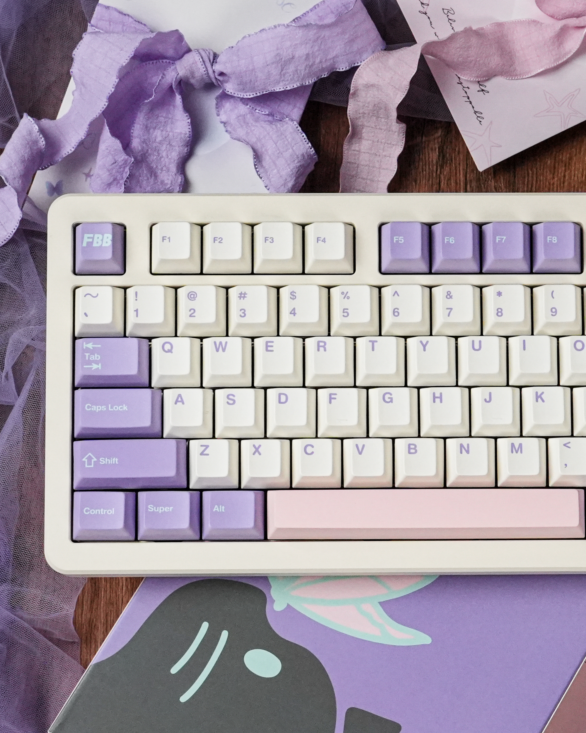 FBB Butterfly Keycaps Set