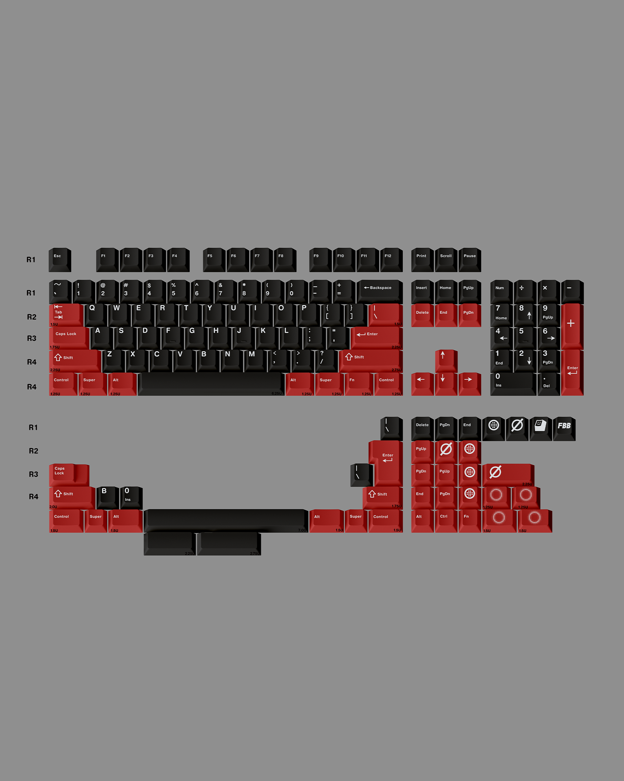 FBB Oric Keycaps Set