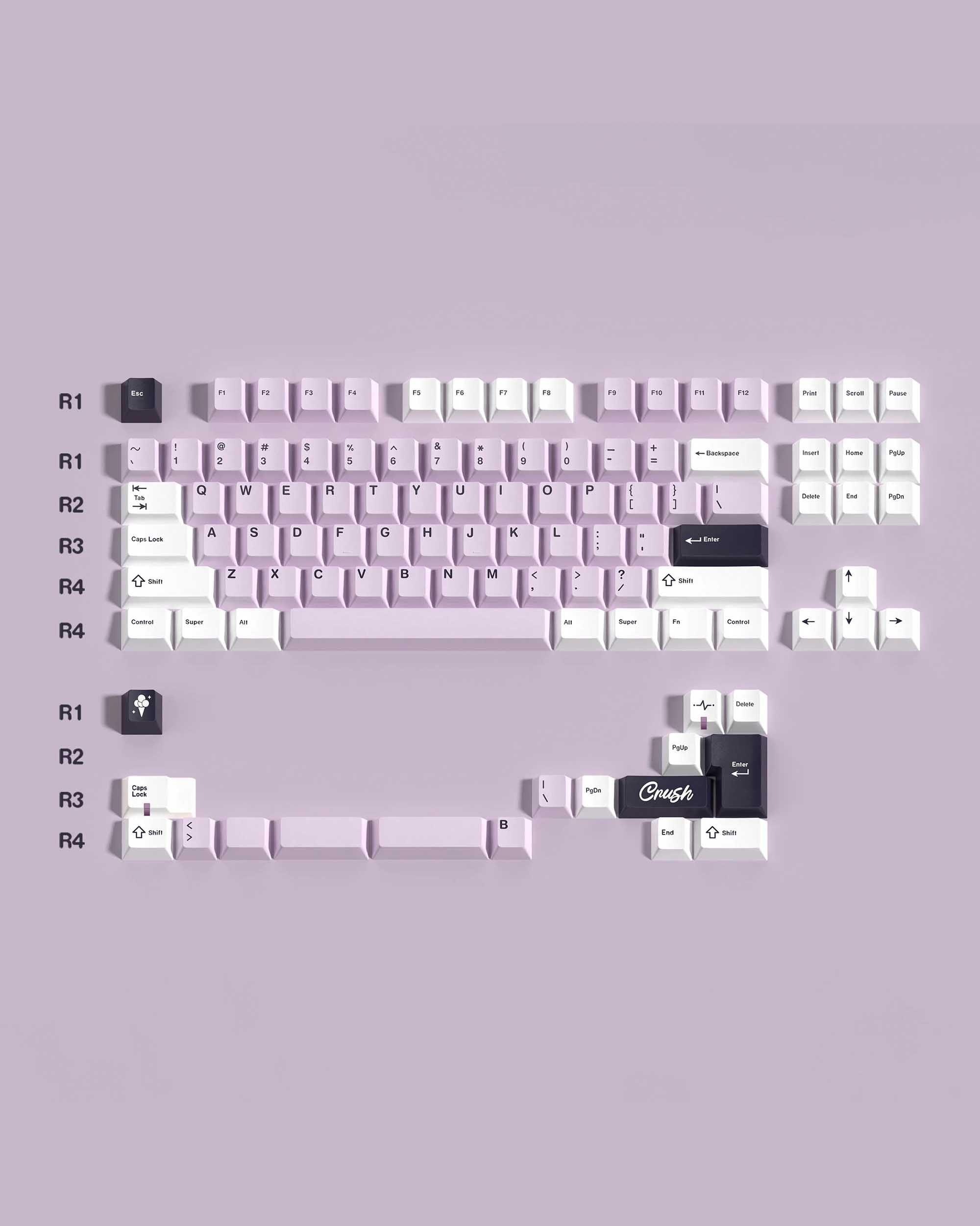 WOBKEY Crush Series Keycaps Set