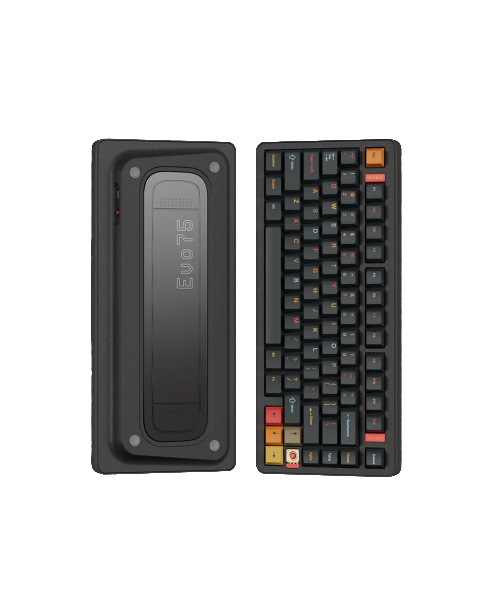คีย์บอร์ด Evoworks Evo75 Mechanical Keyboard – Custom 75% Keyboard Layout - Spray-coated Nebula Color Design