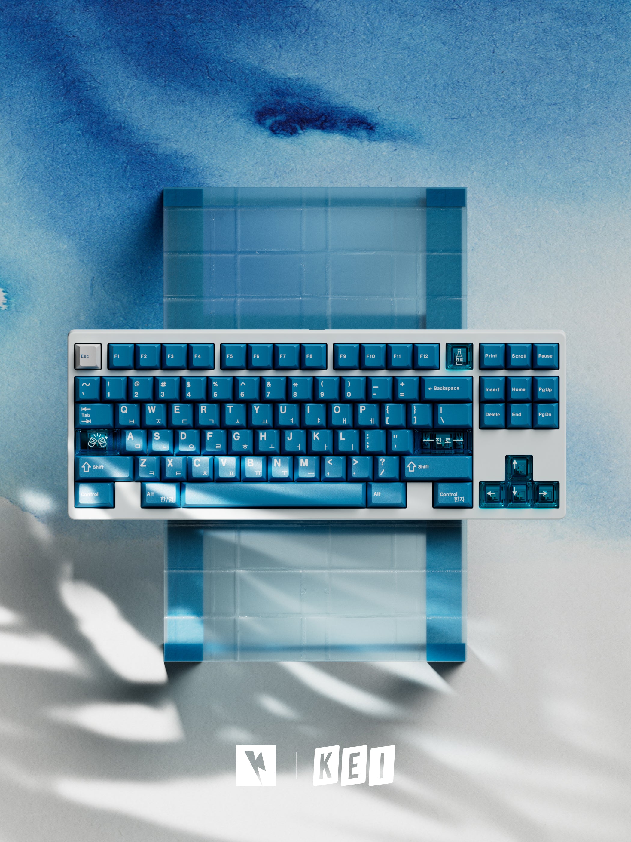 Keykobo SOJU blue Keycaps Set