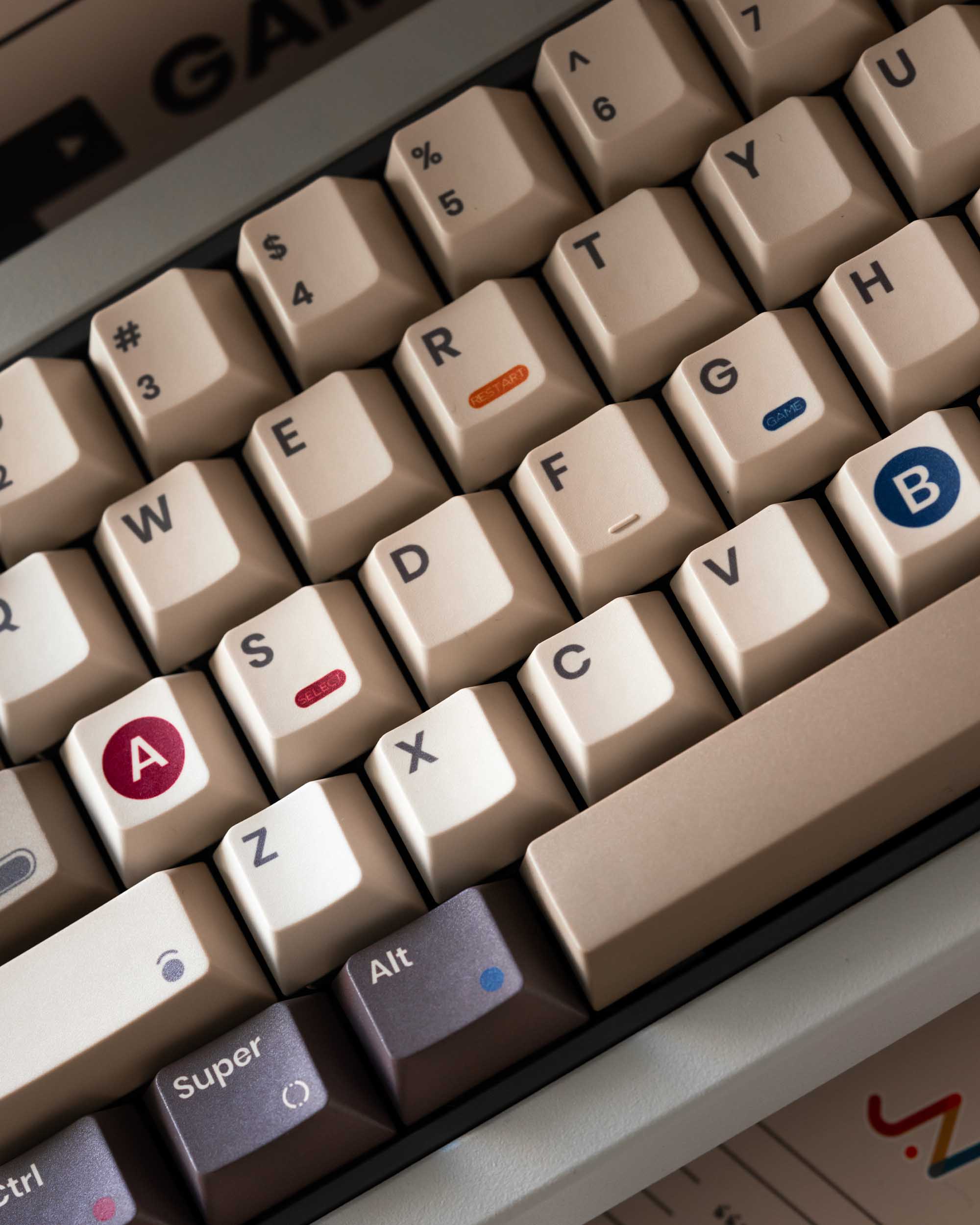 80retros Game1989 ABS Keycaps Set