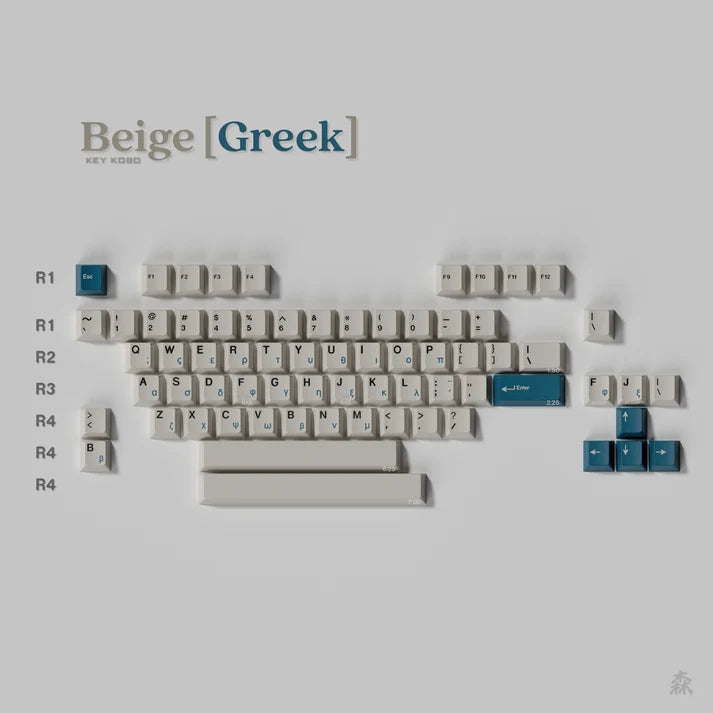 Keykobo Beige Keycap Set