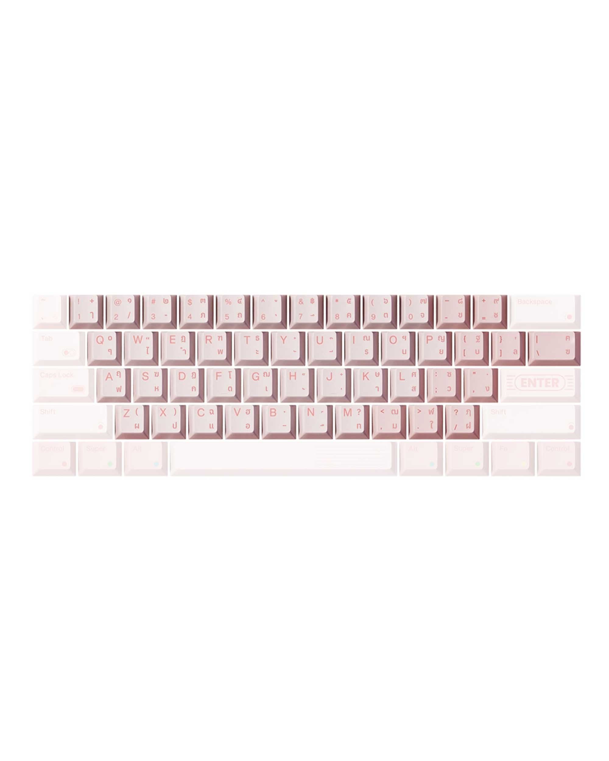 80Retros Thai Kit Keycaps Set (Alpha)