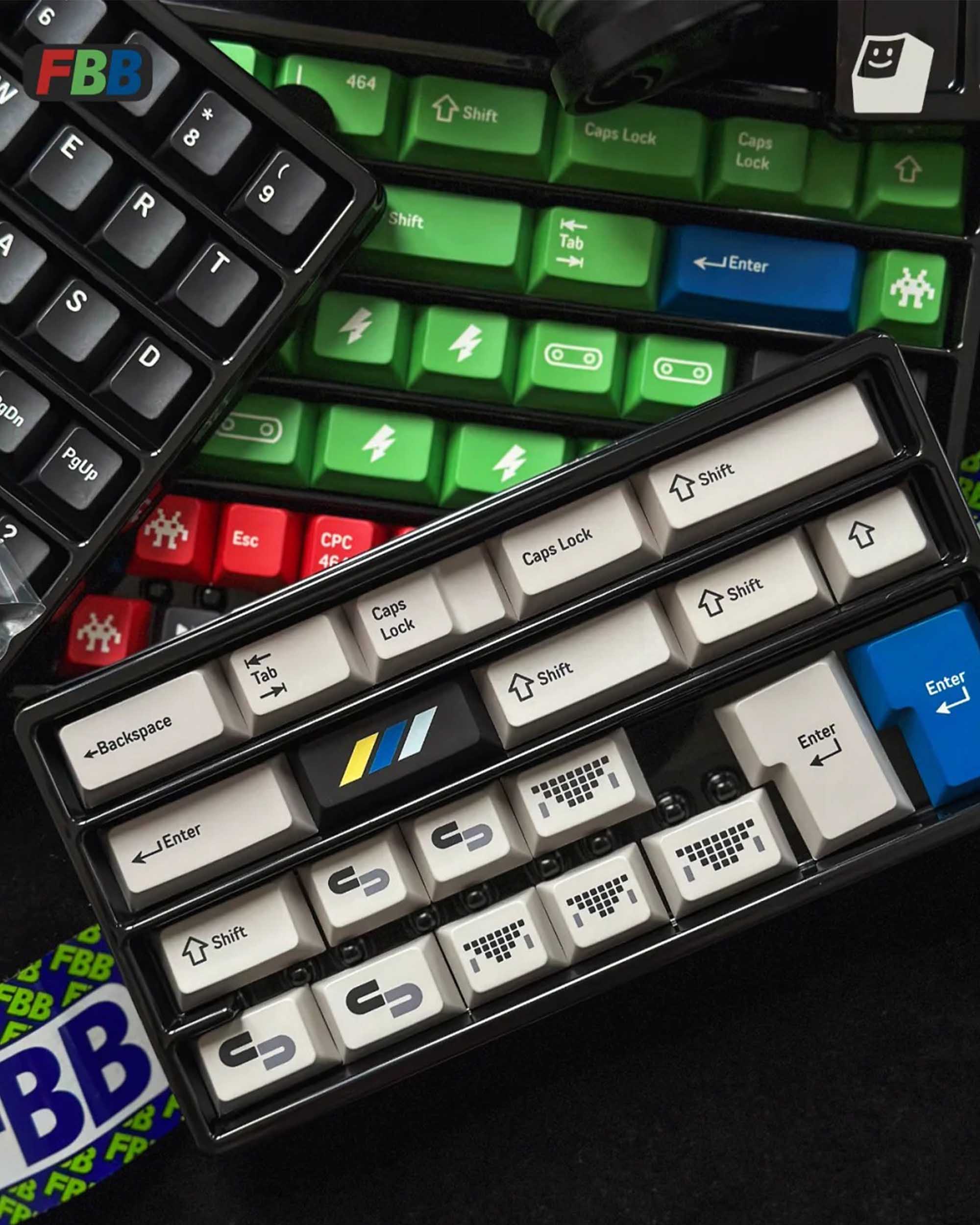 FBB 464 Sand Keycaps Set