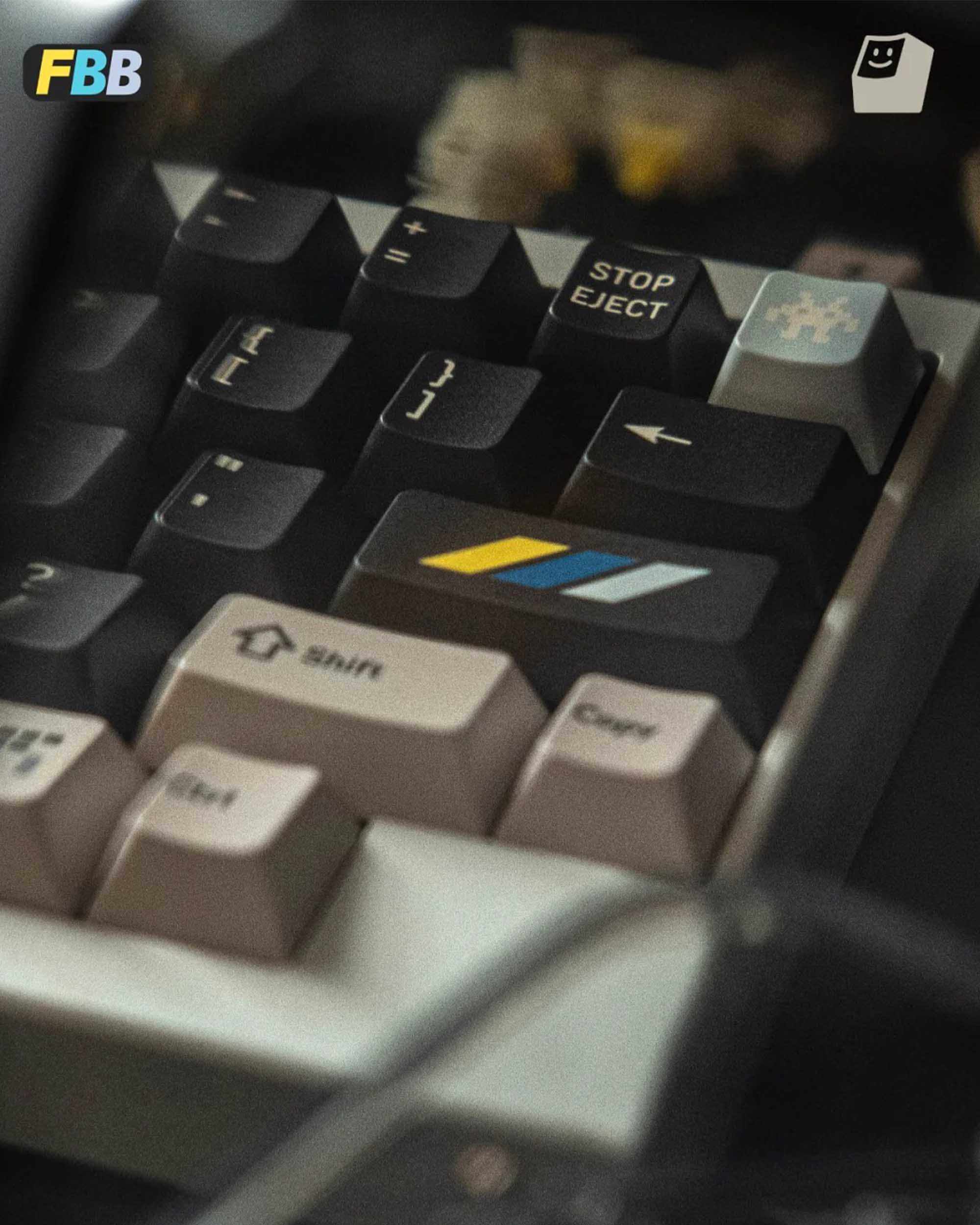 FBB 464 Sand Keycaps Set