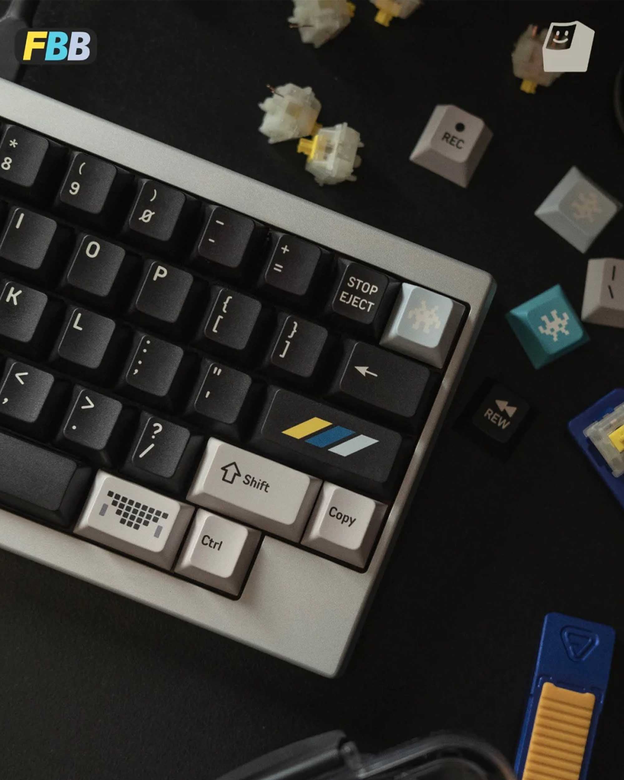 FBB 464 Sand Keycaps Set