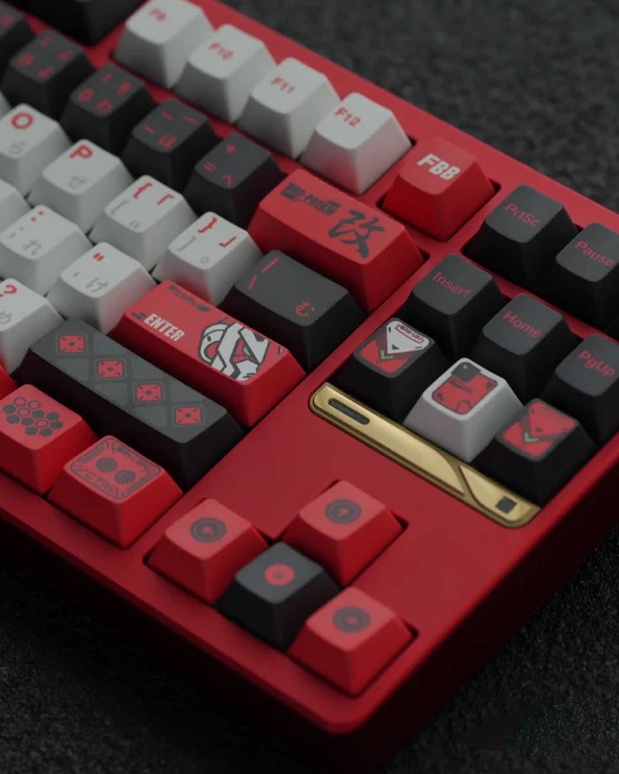 FBB Gundam Red Astray Keycaps Set