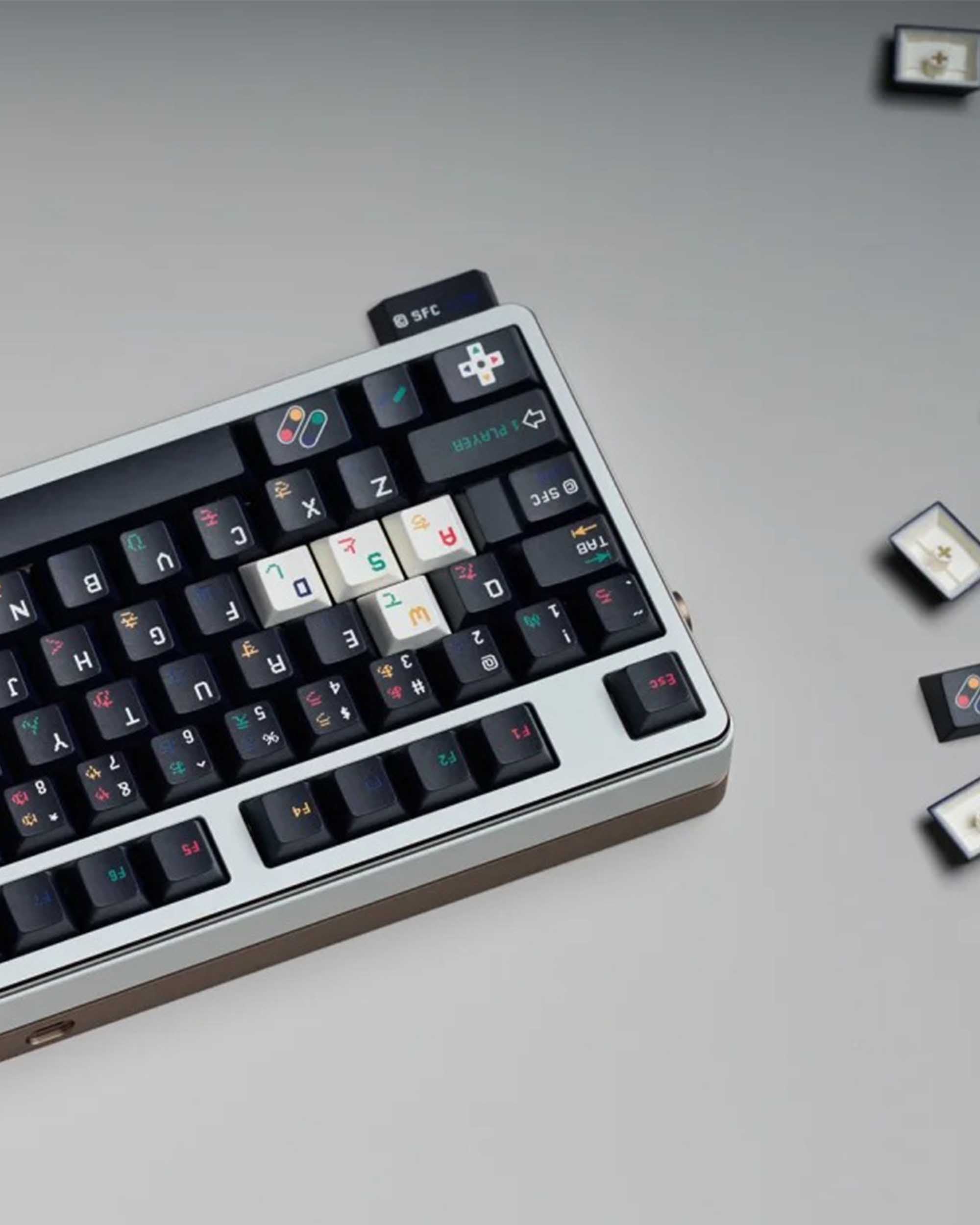FBB SFC 1990 Black EN-JP Keycaps Set