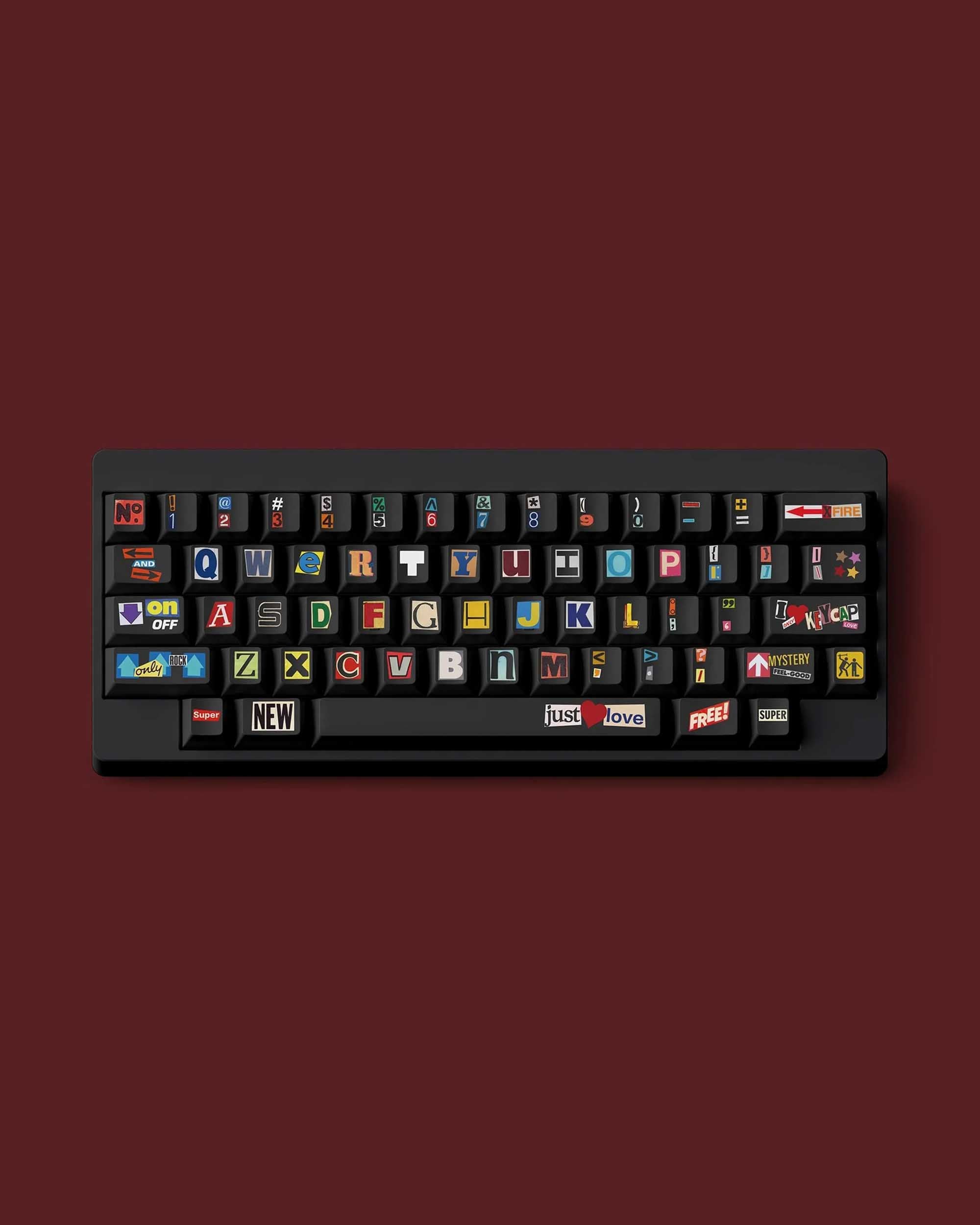 FBB Sticker Keycaps Set