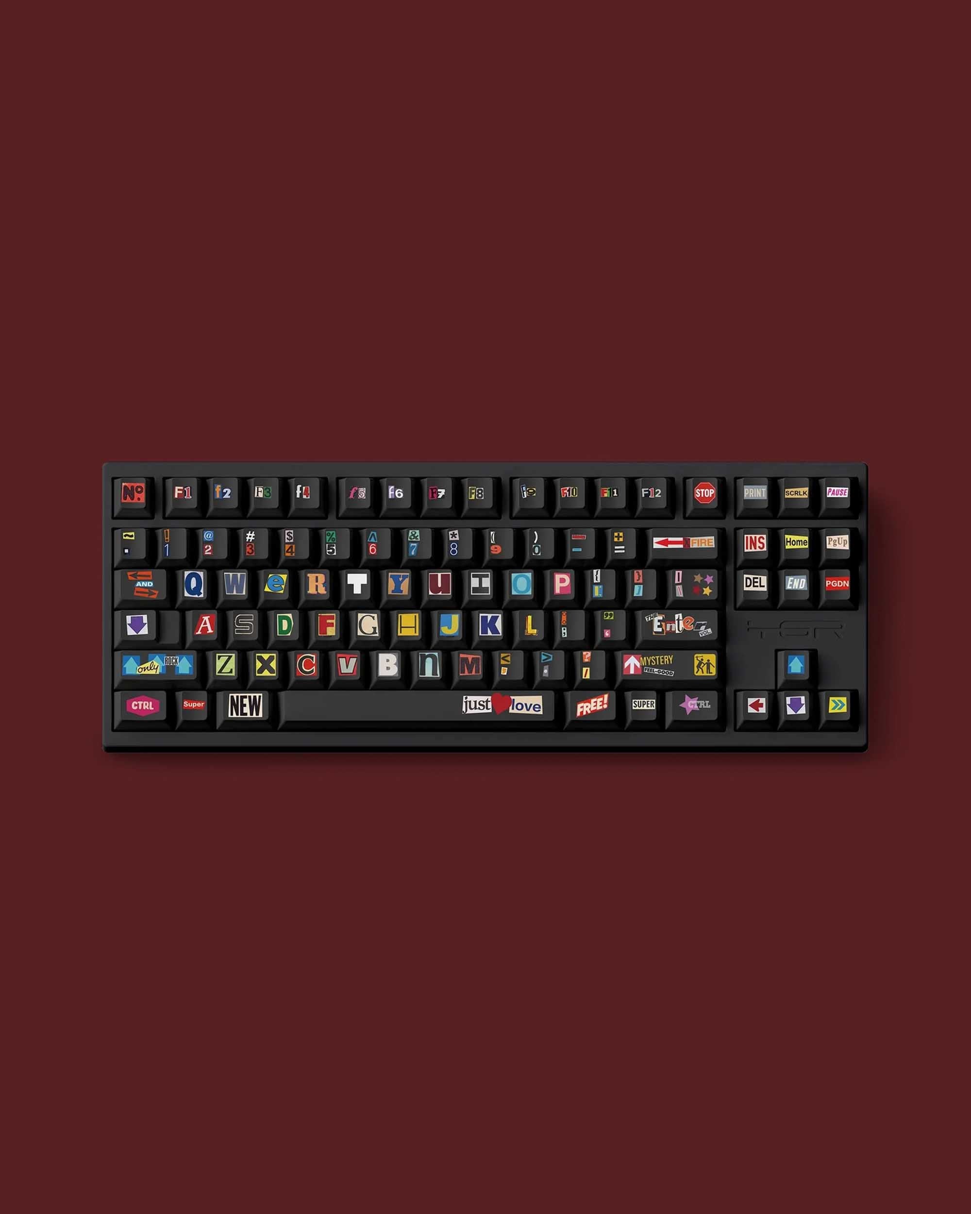 FBB Sticker Keycaps Set
