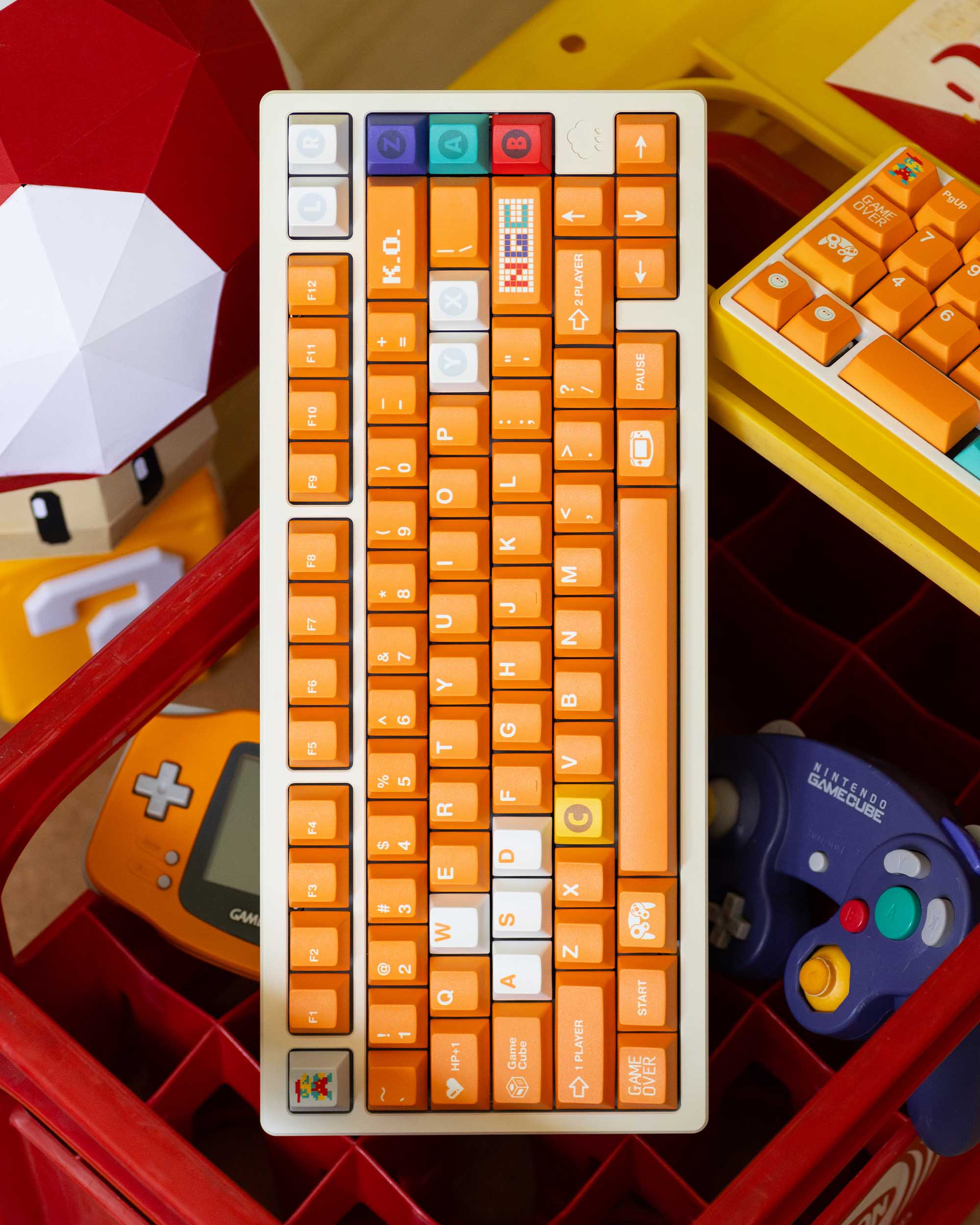 FBB NGC Orange Keycaps Set