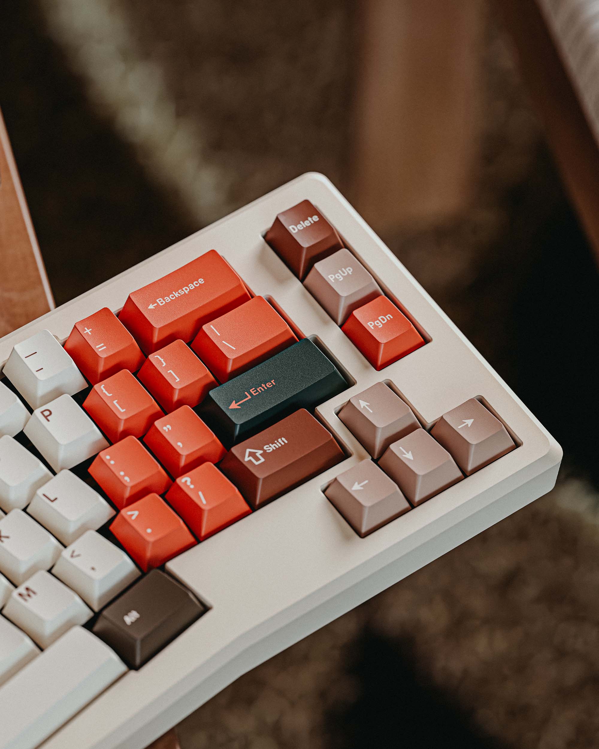 Keykobo Pumpkin spiced Latte Keycaps Set