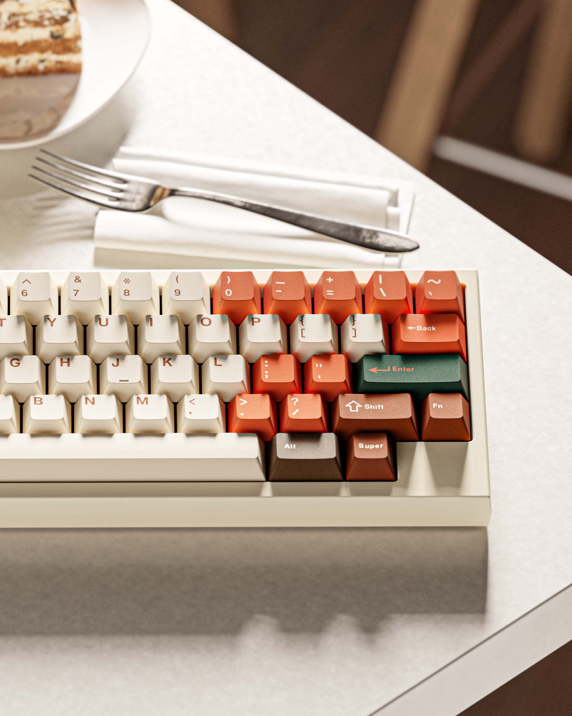 Keykobo Pumpkin spiced Latte Keycaps Set