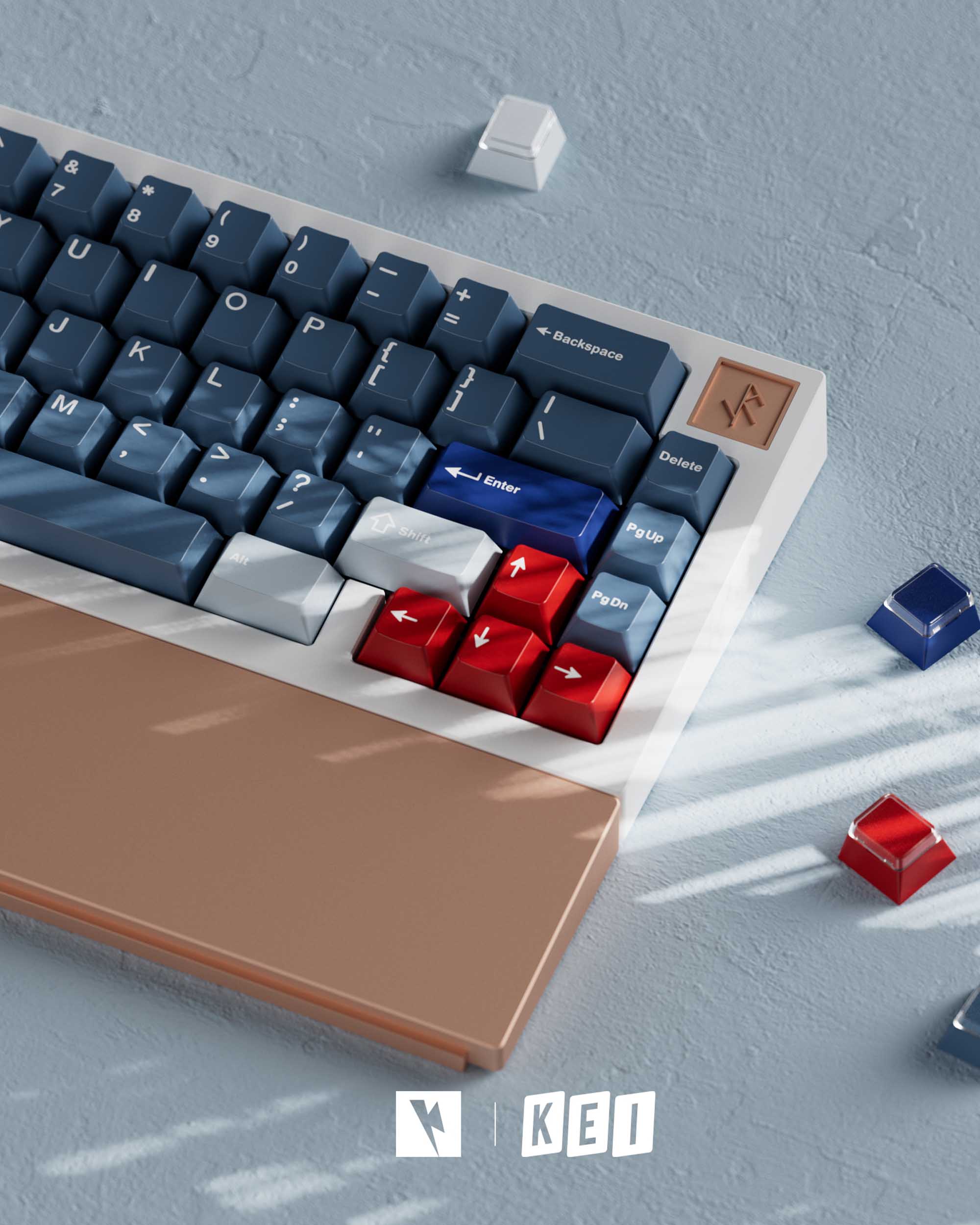 Keykobo R.W.B Keycaps Set