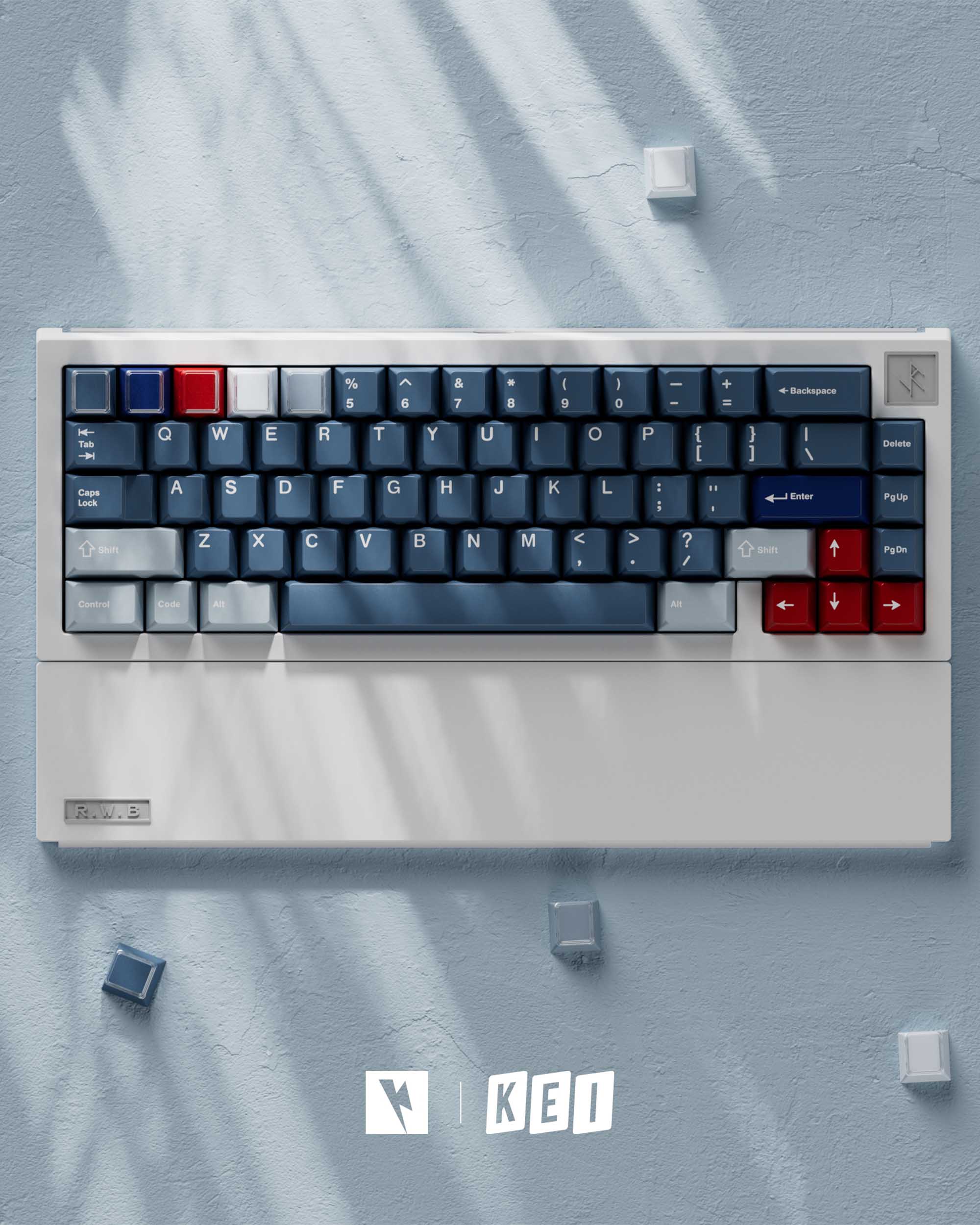 Keykobo R.W.B Keycaps Set